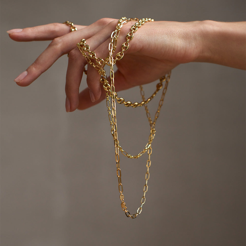 Layering Chains: A Guide to Building the Perfect Necklace Stack
