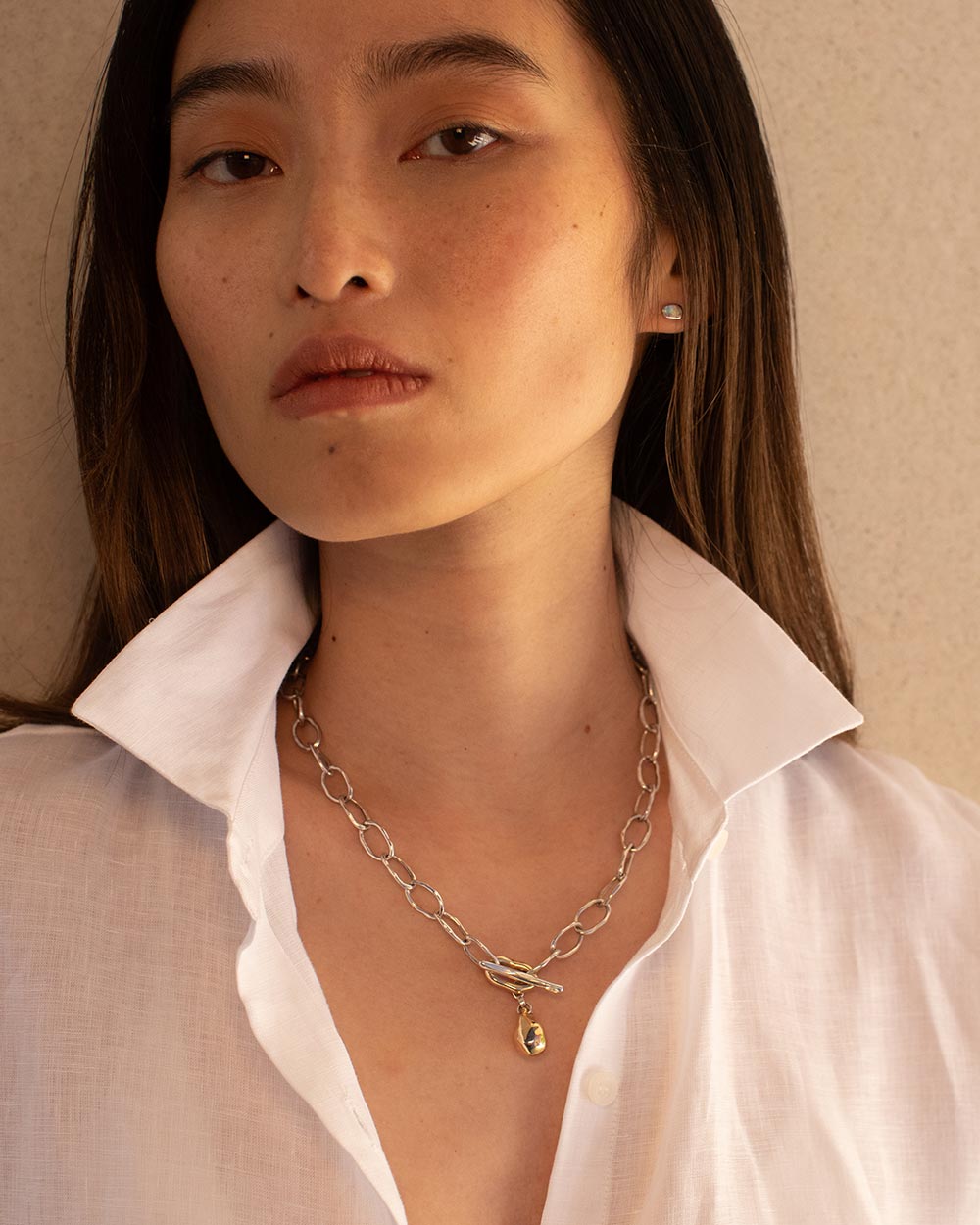 Molten Chain Necklace