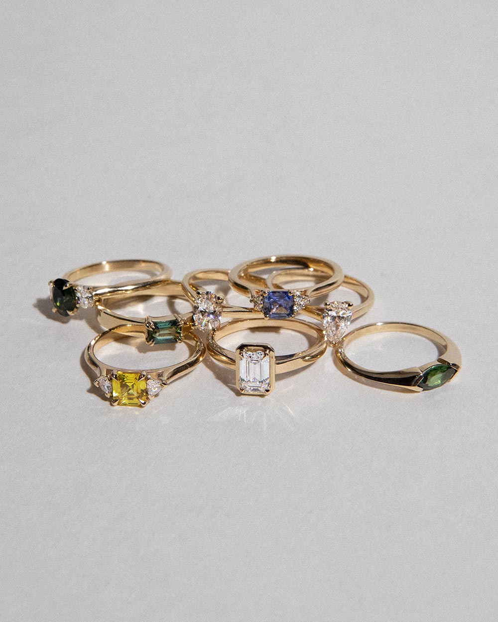 Fleur 0.58ct Sapphire Ring