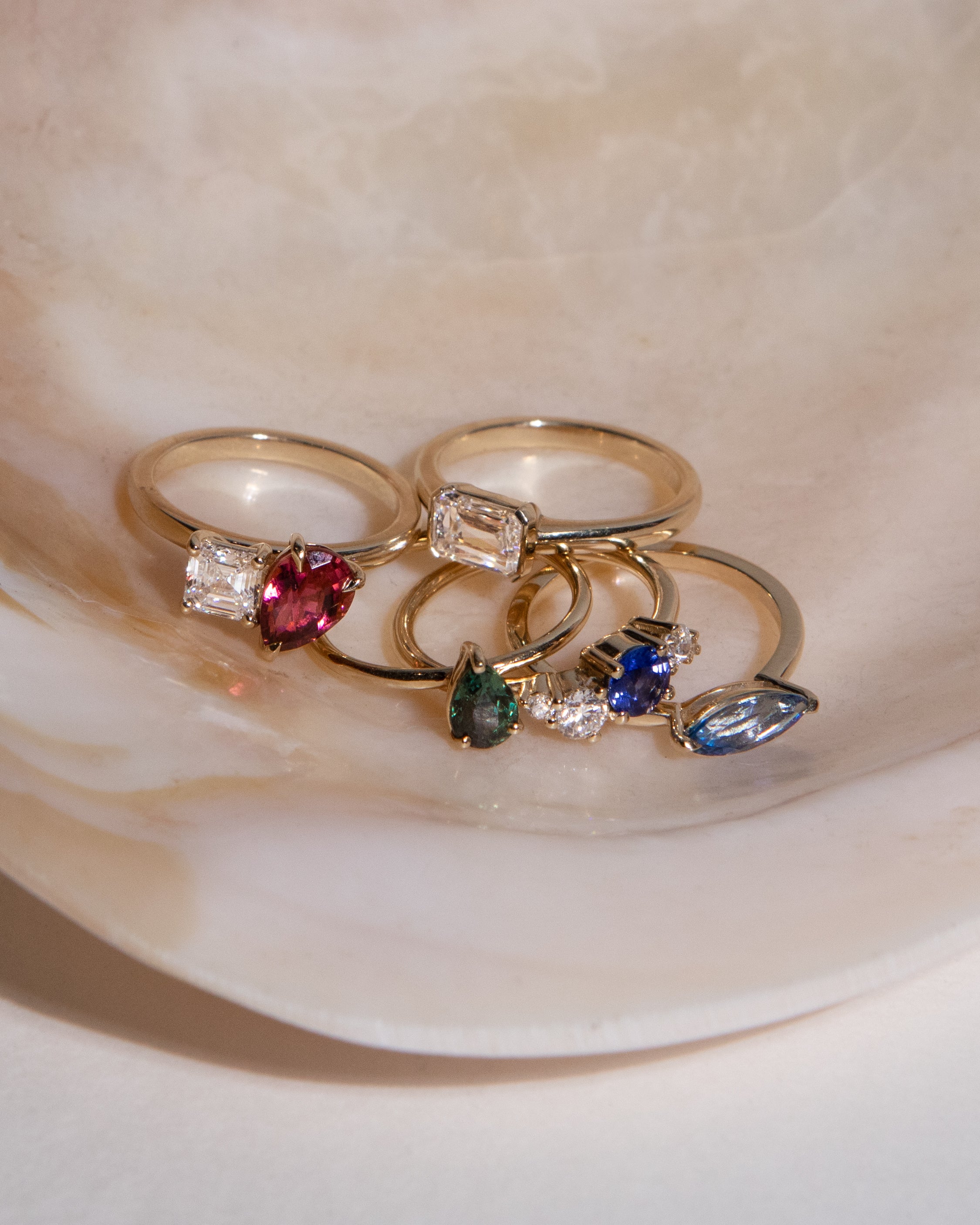 Amber 1.2ct Lab Grown Diamond Ring