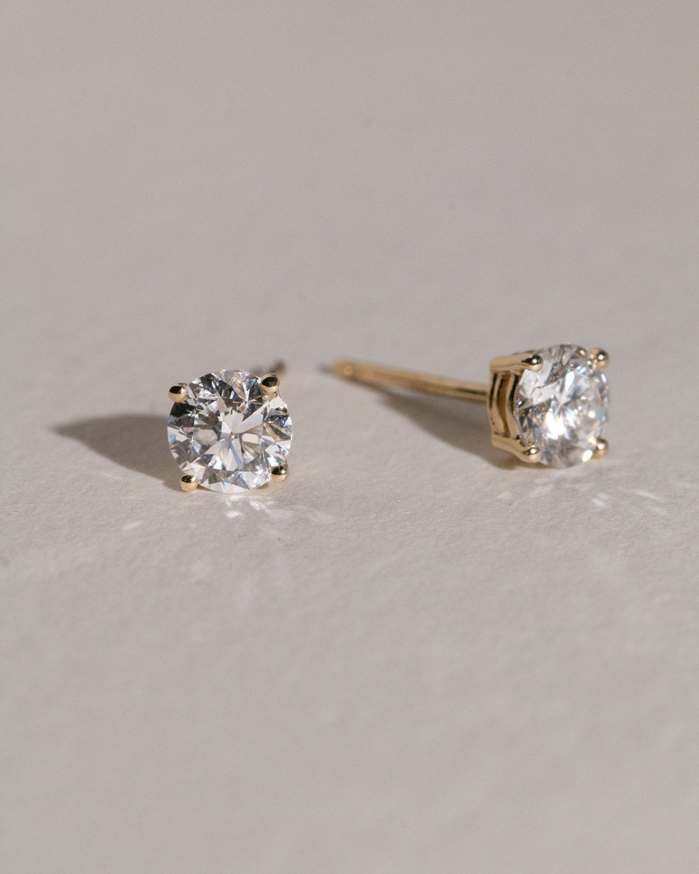 Astar Lab Grown Diamond Stud Earrings