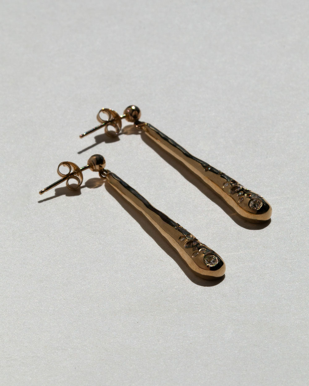 Celestial Diamond Drop Earrings
