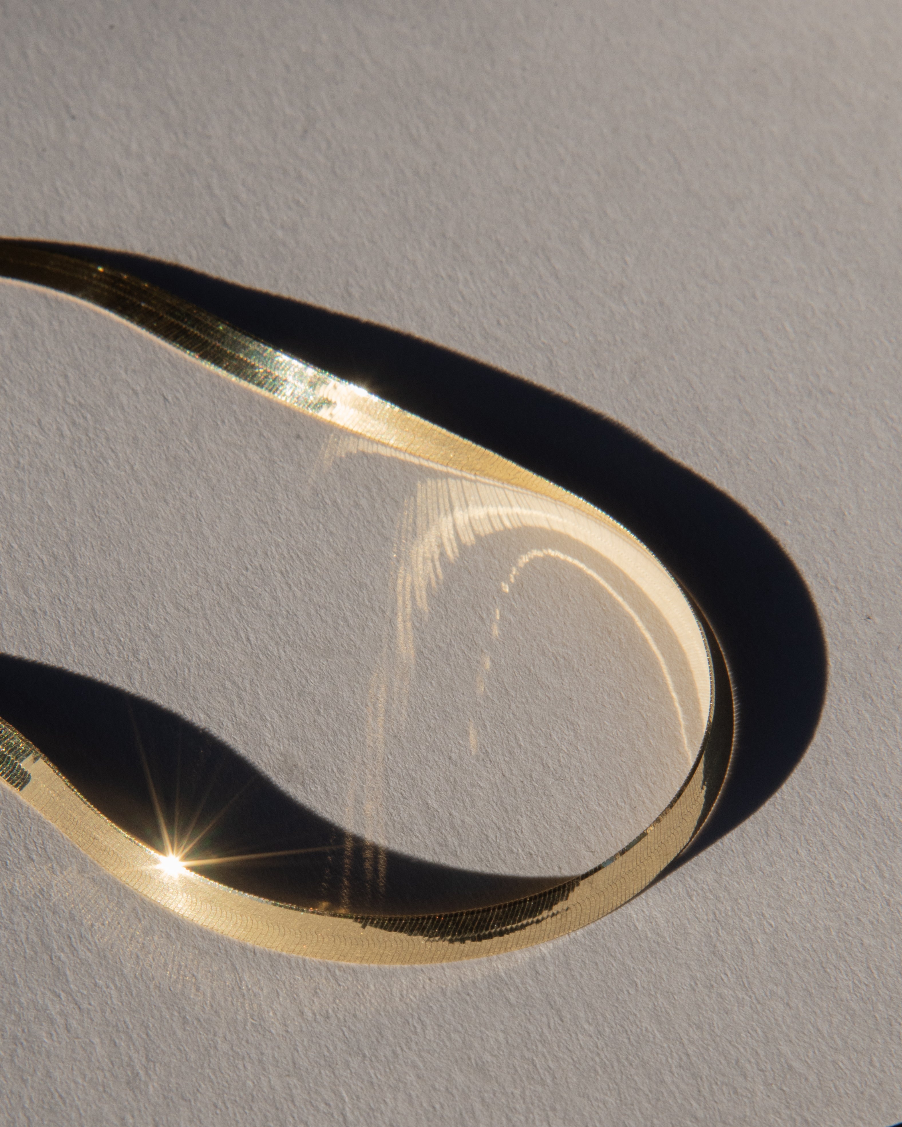 Solid Gold Snake Chain