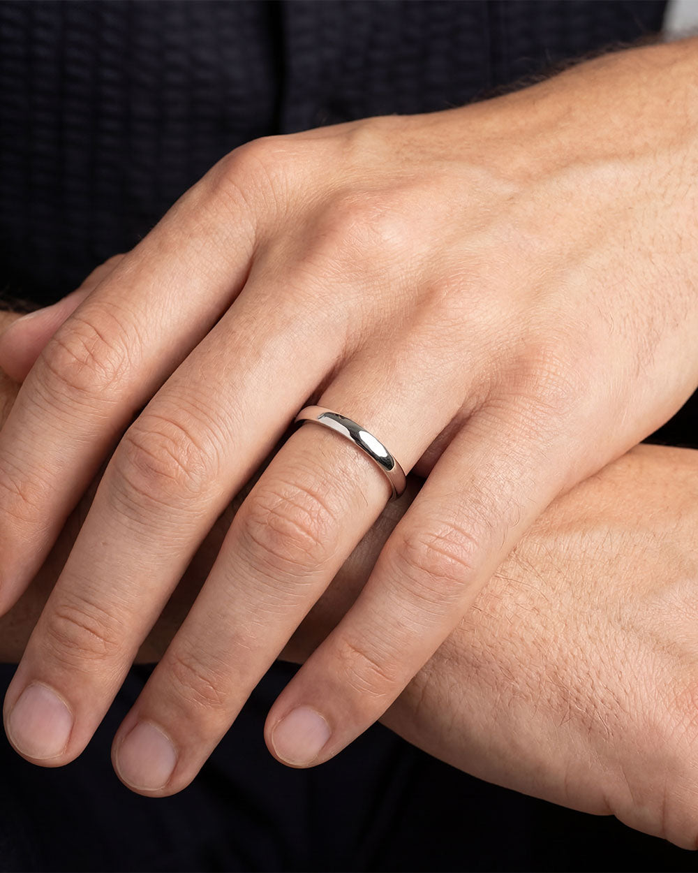 Platinum Classic Ring - 2mm Band