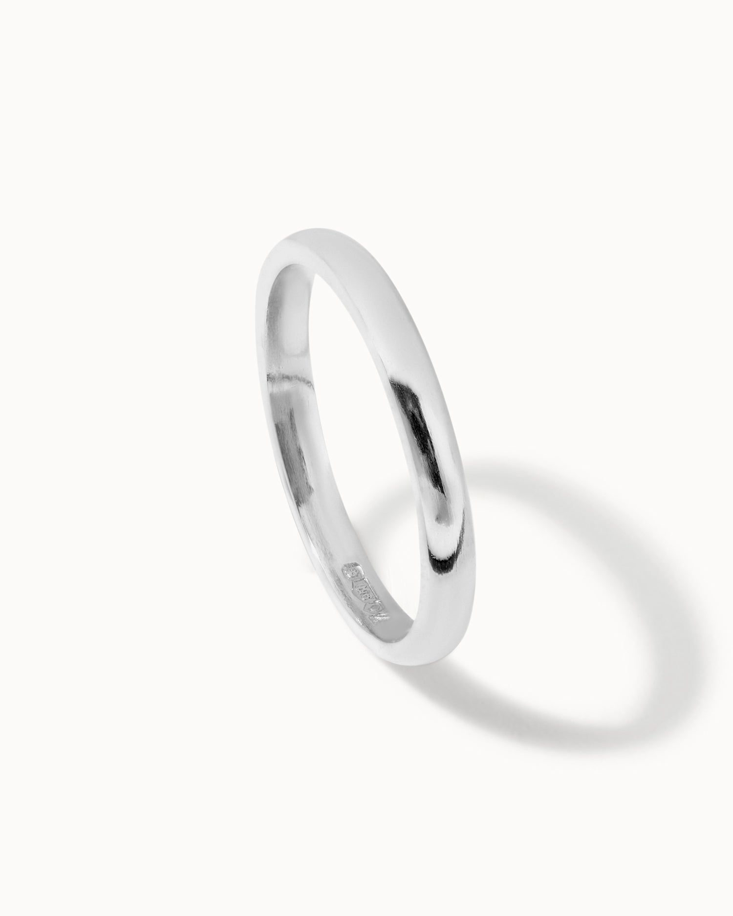 Platinum Classic Ring - 2mm Band