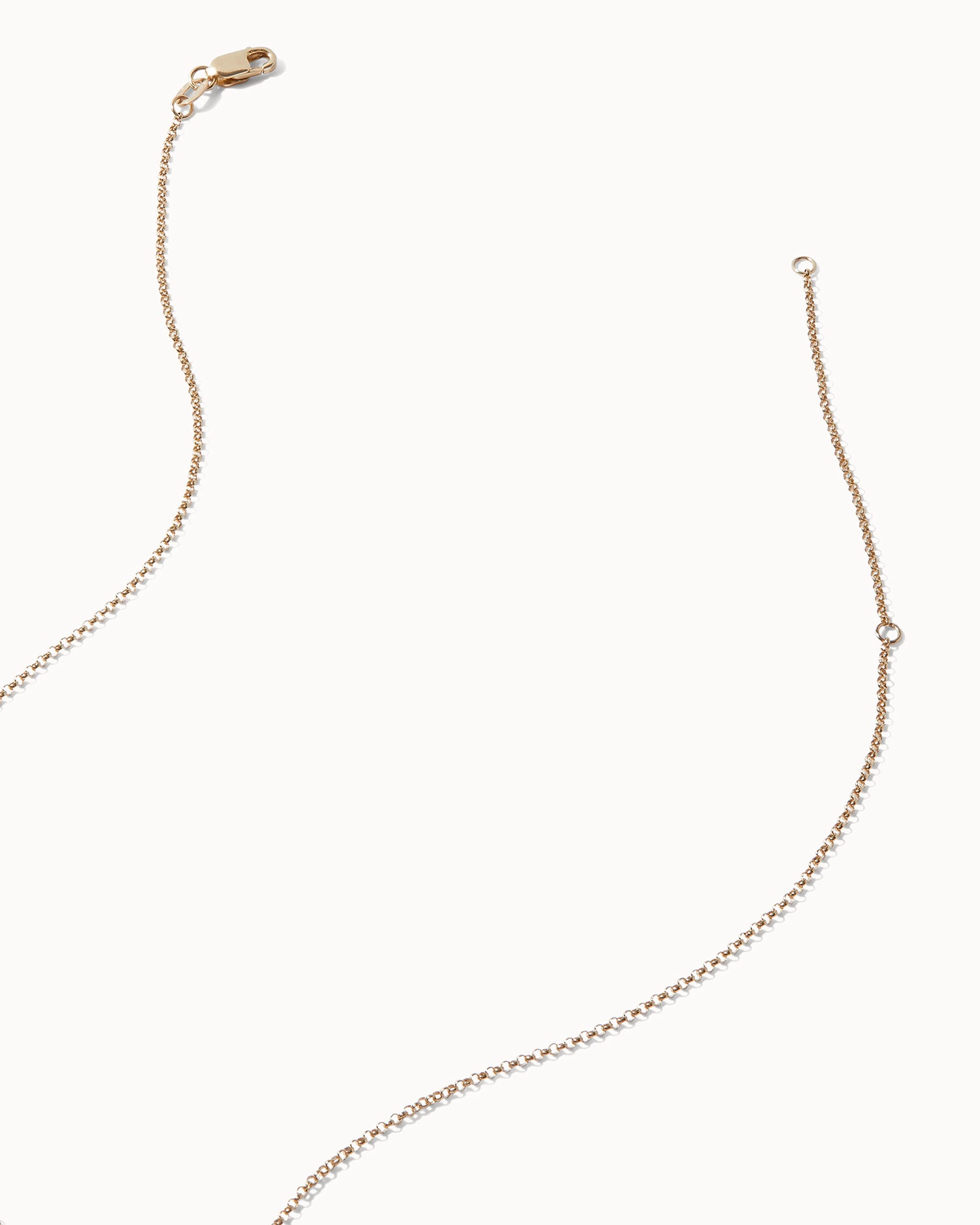 Engravable Circle Charm Necklace