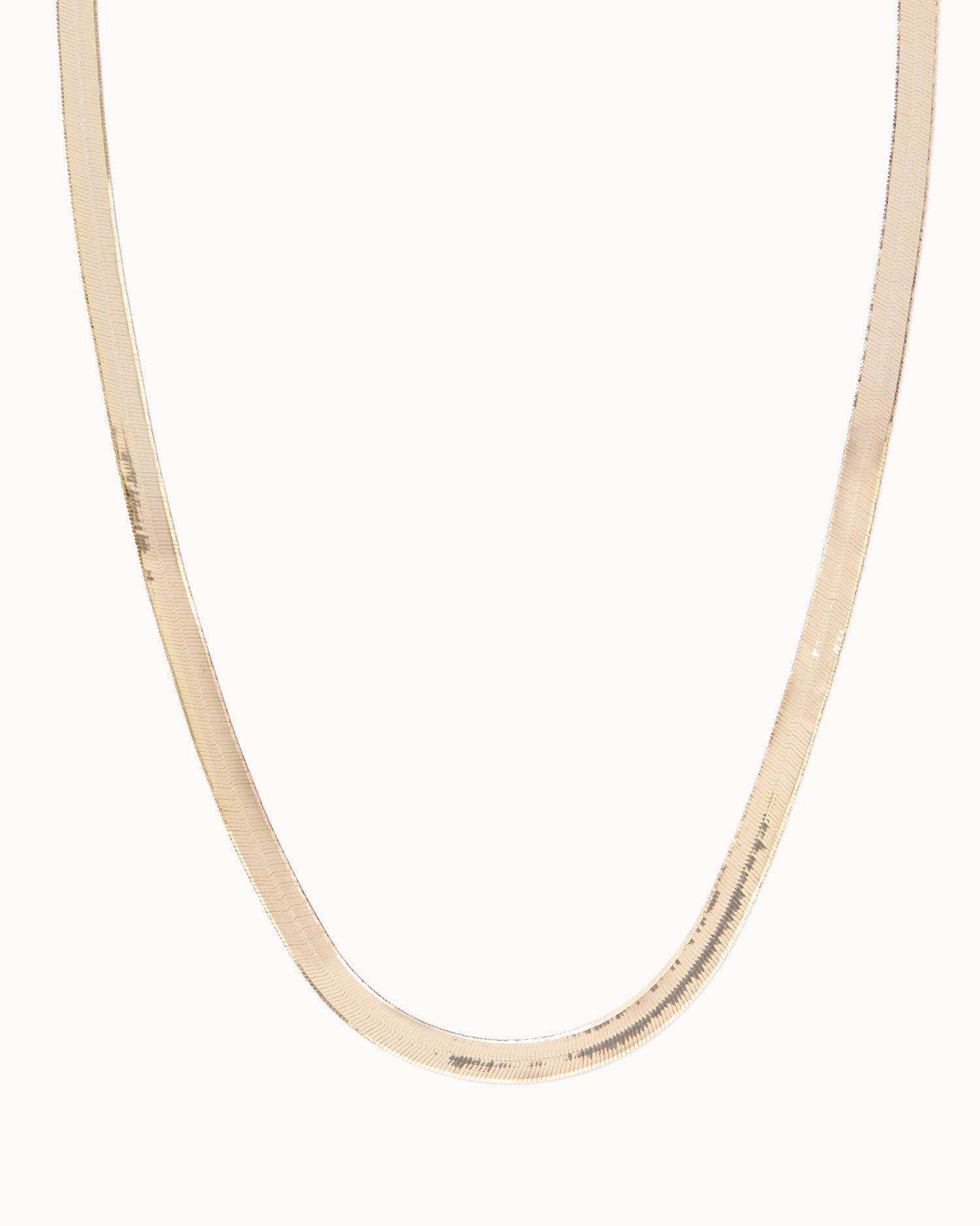 Solid Gold Snake Chain