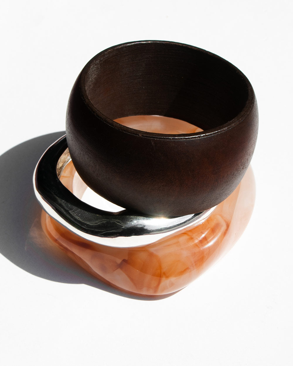 Stone Bangle Stack