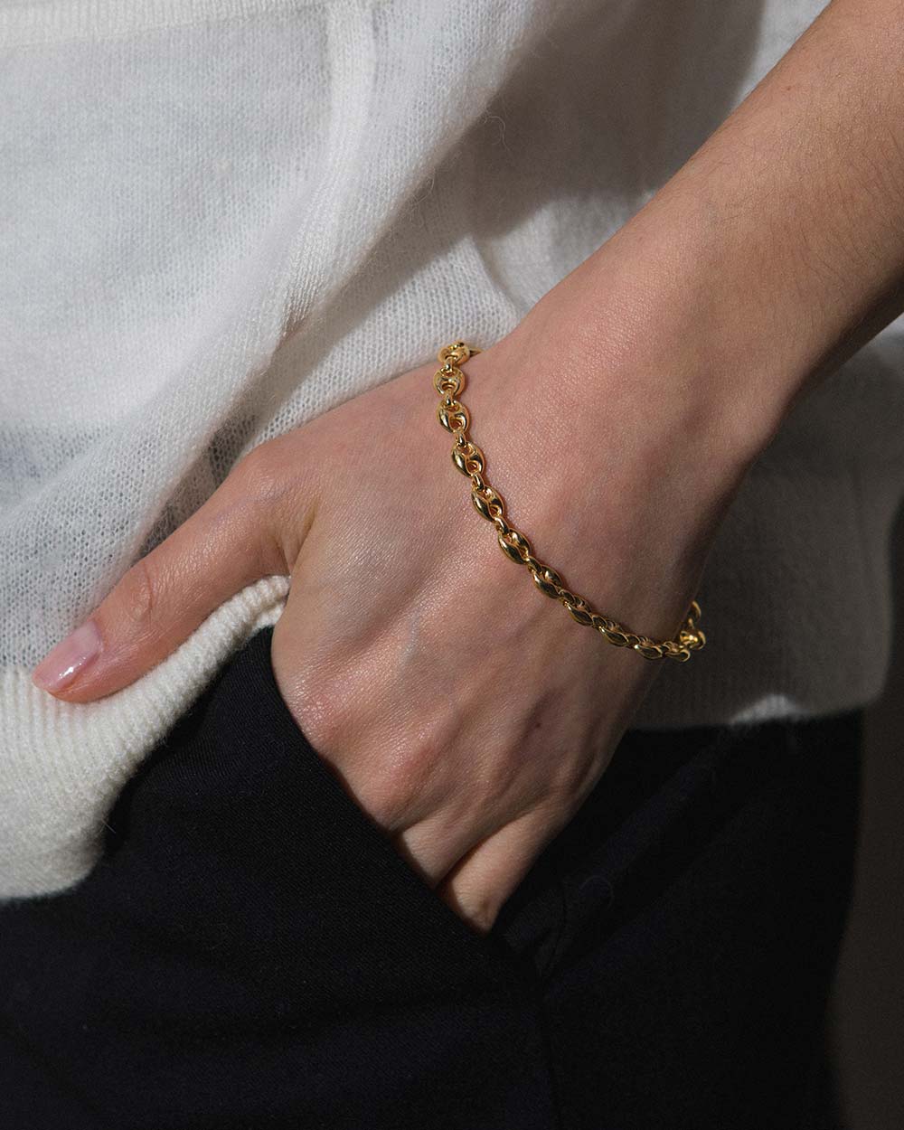 Anchor Chain Bracelet