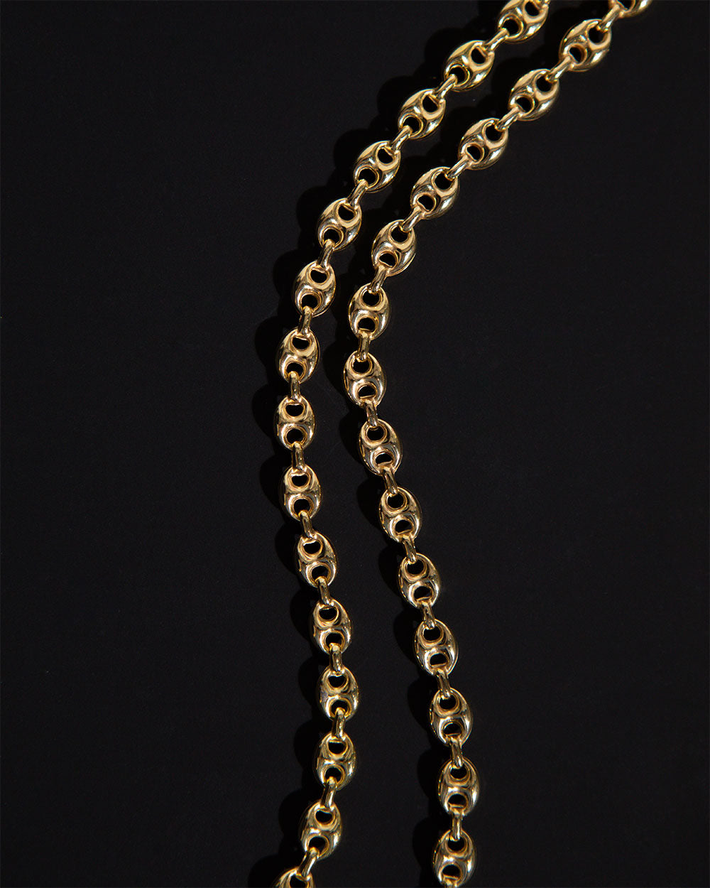 Solid Gold Anchor Chain