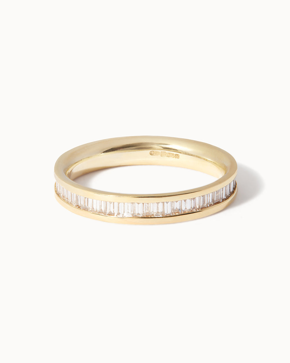 Baguette Diamond Channel Ring