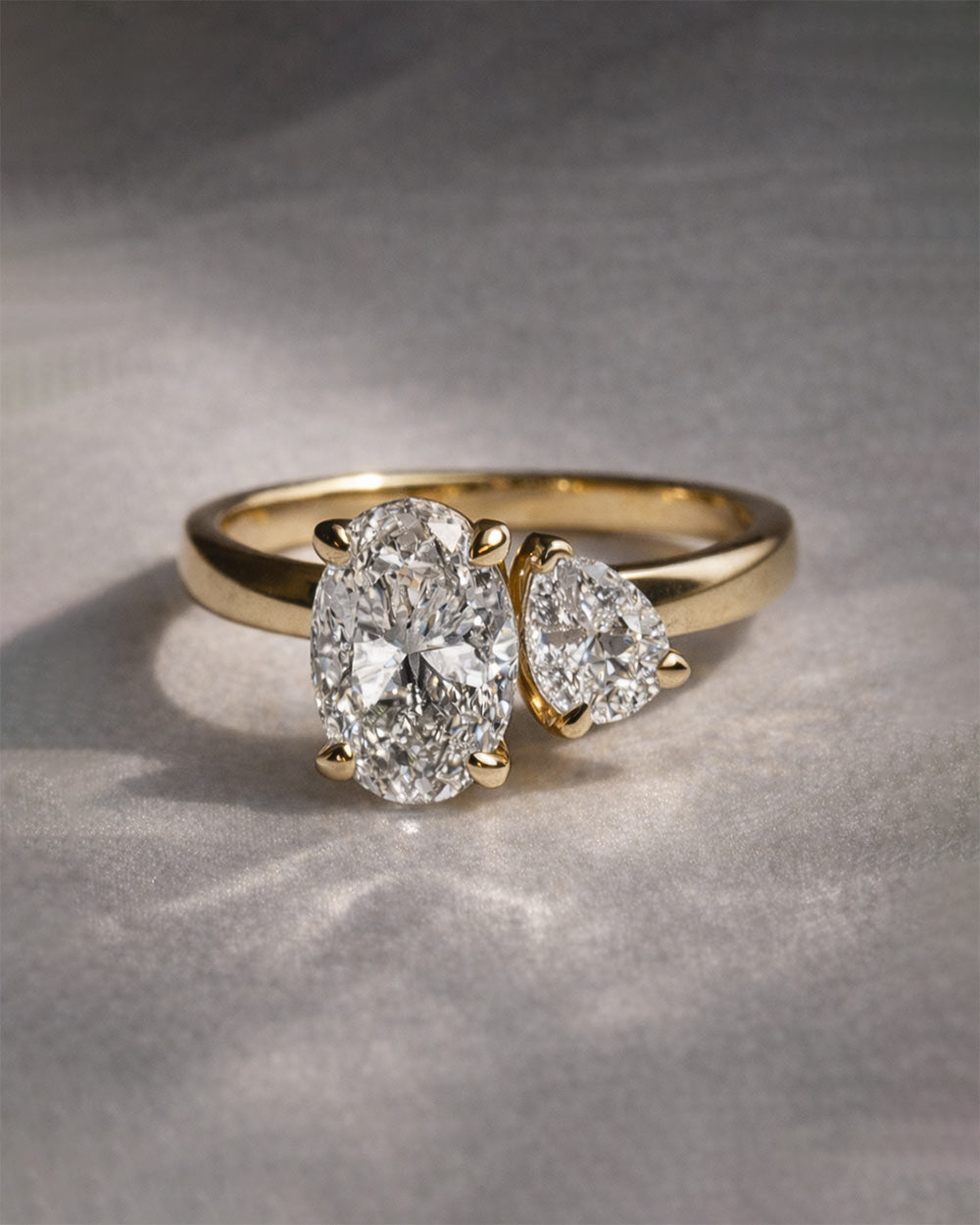 Lab Grown Diamond Toi et Moi Ring