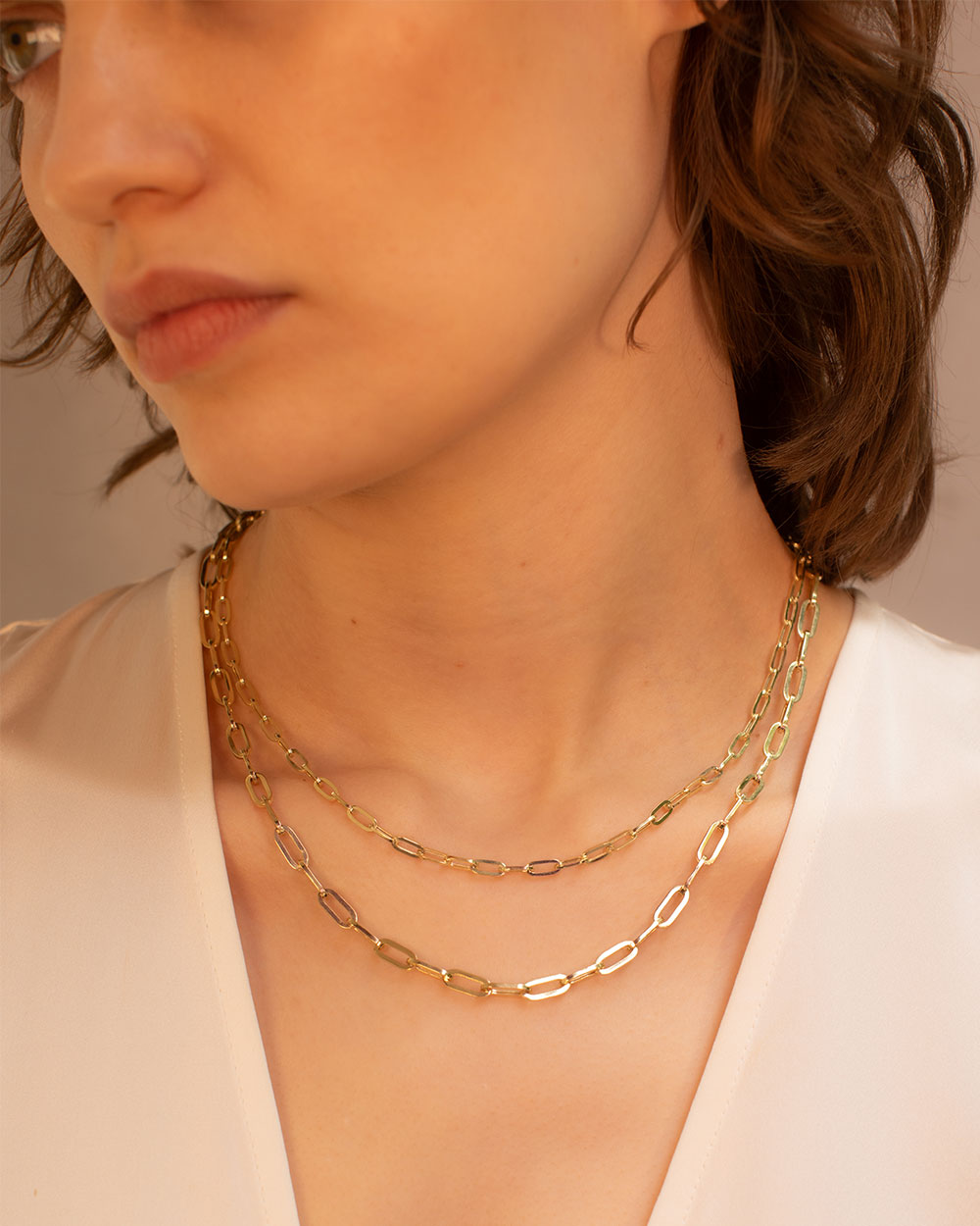 Jumbo Paper Chain Necklace