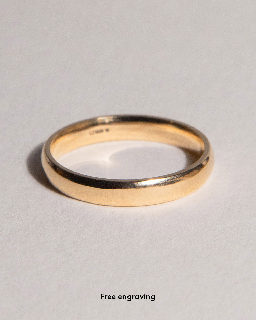18ct Yellow Gold Classic Ring - 3mm Band