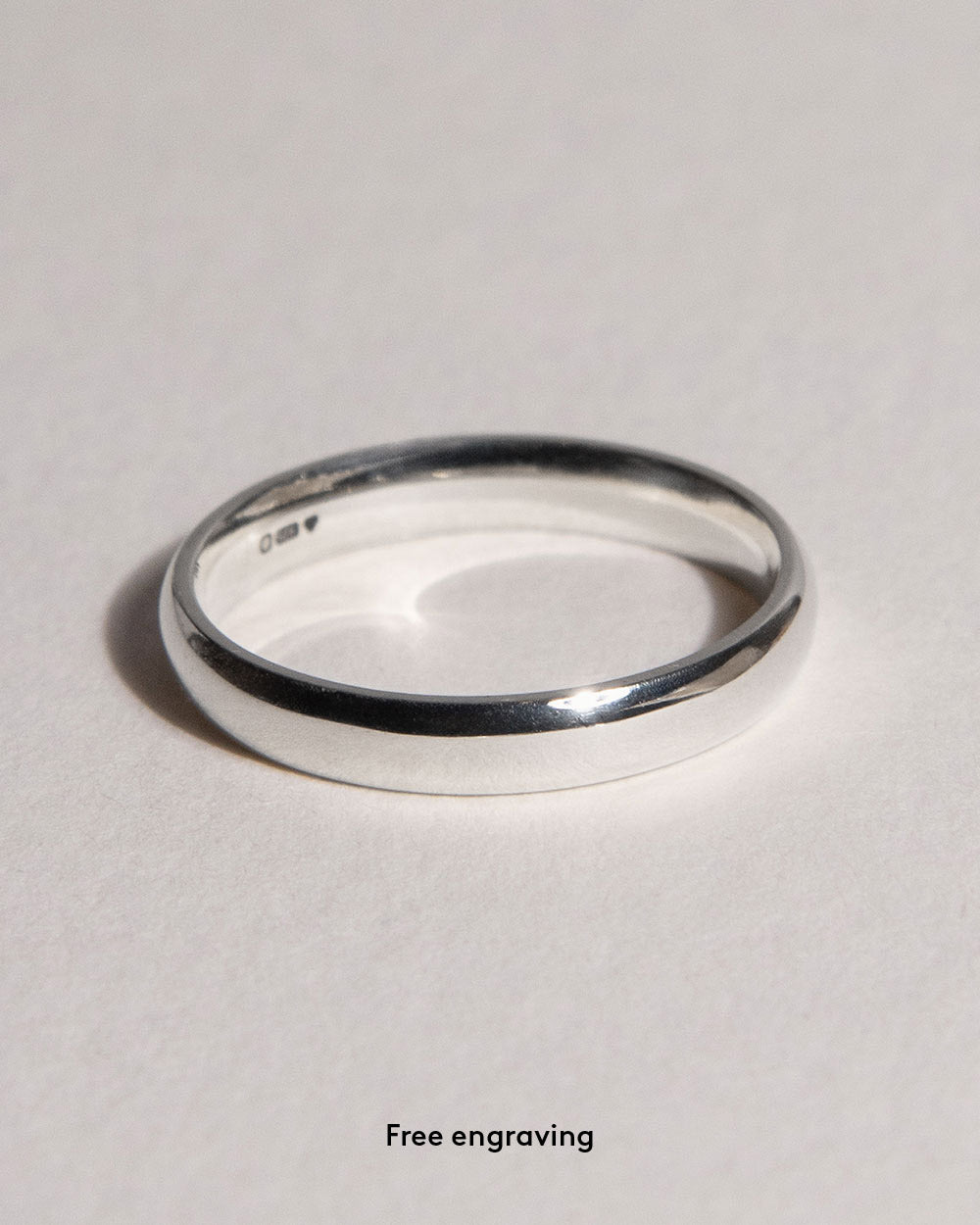 Platinum Classic Ring - 3mm Band