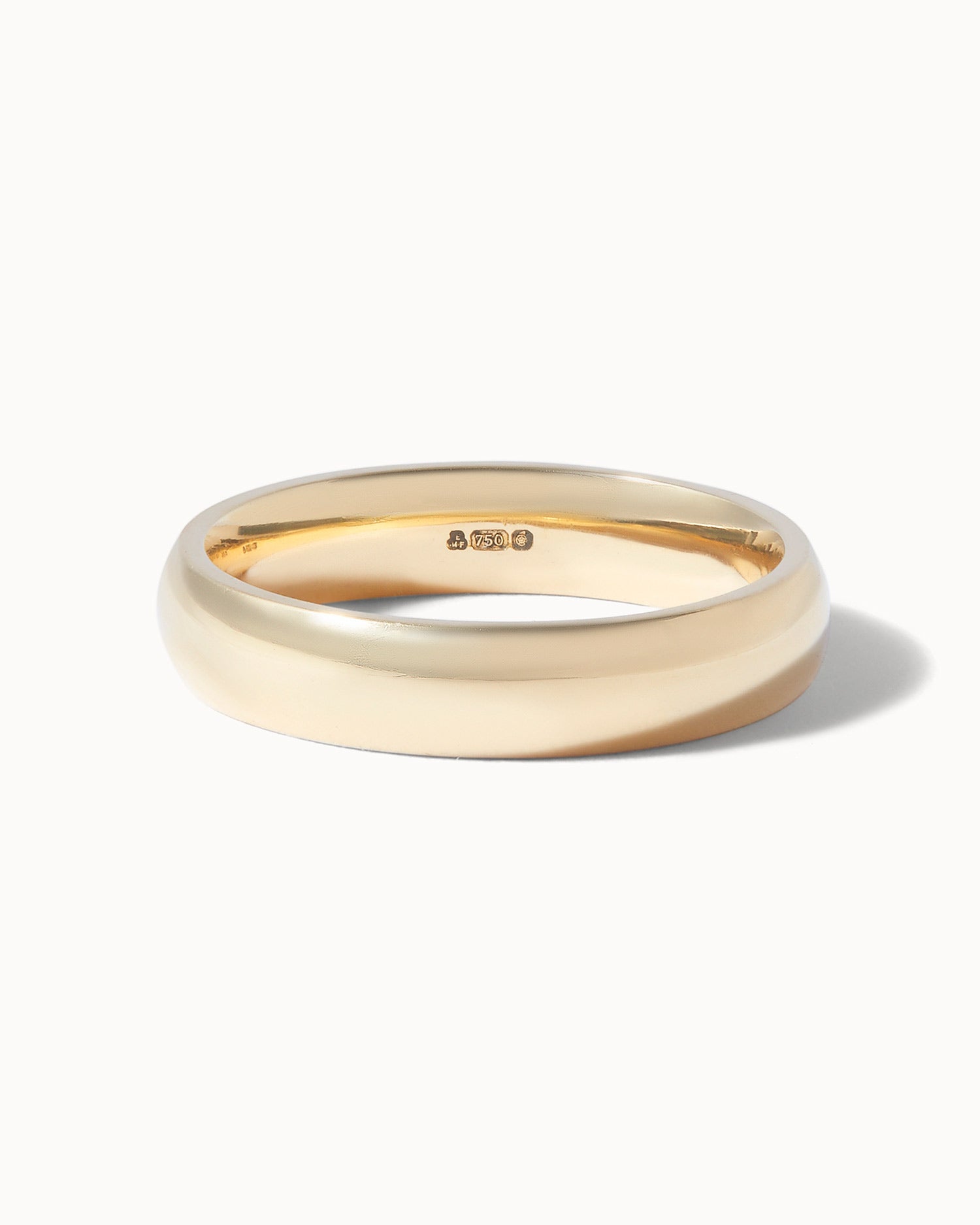Solid Gold Classic Ring - 4mm Band