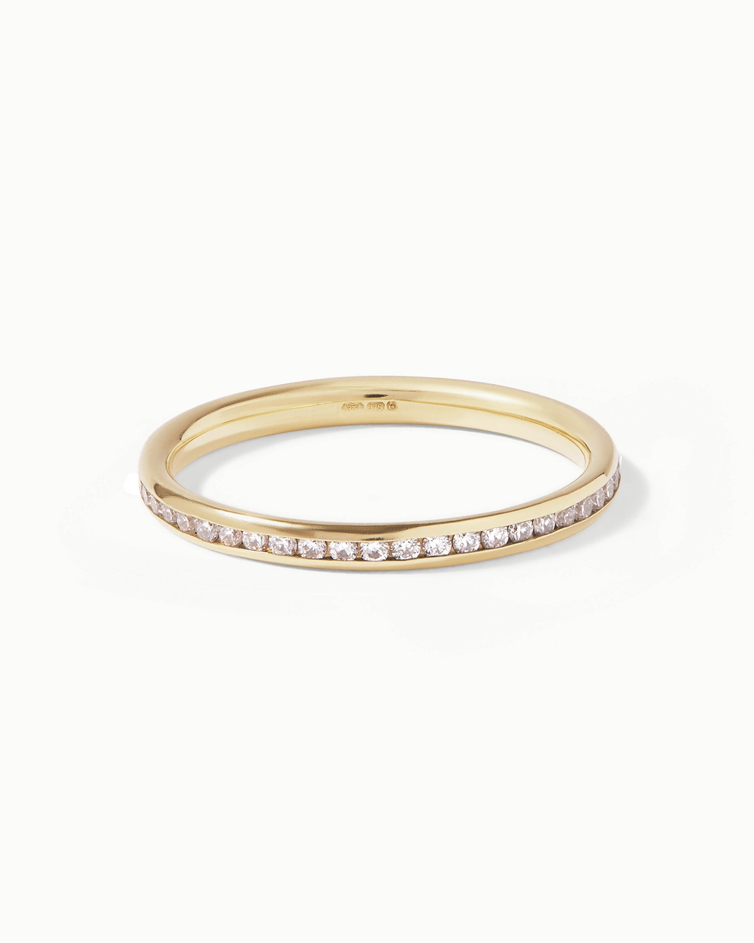 Diamond Half Eternity Court Ring