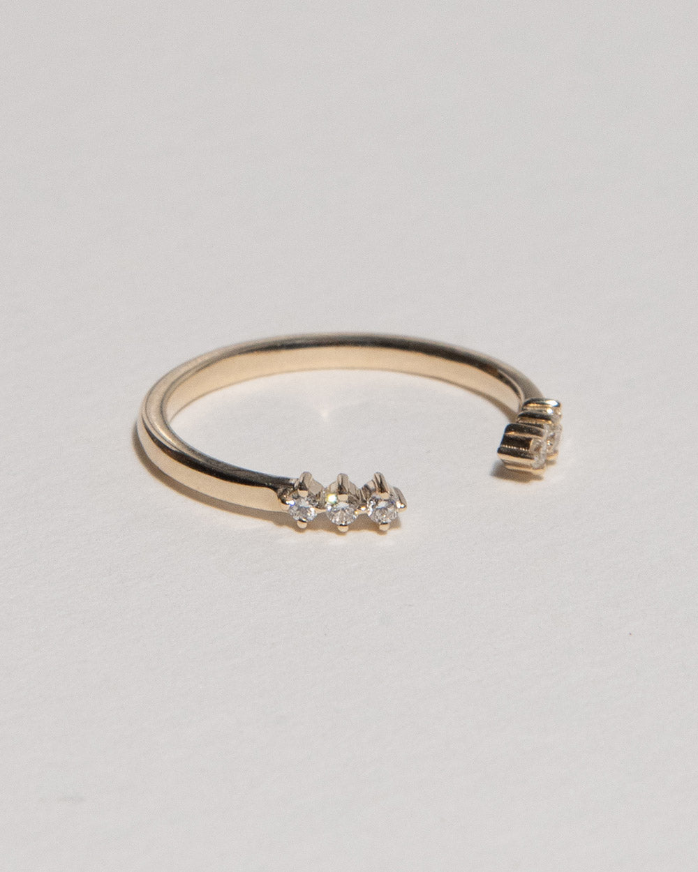 Diamond Trio Open Ring
