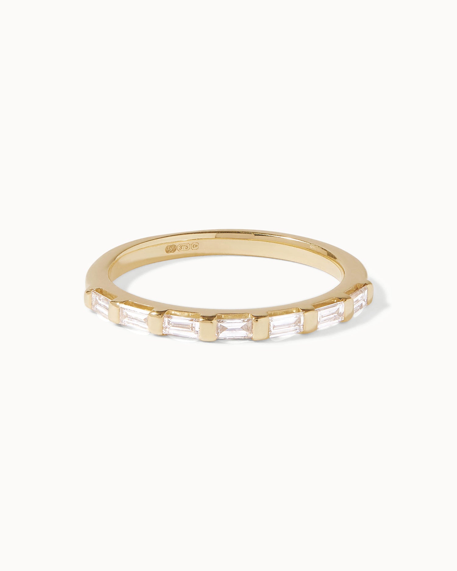 East to West Baguette Diamond Ring