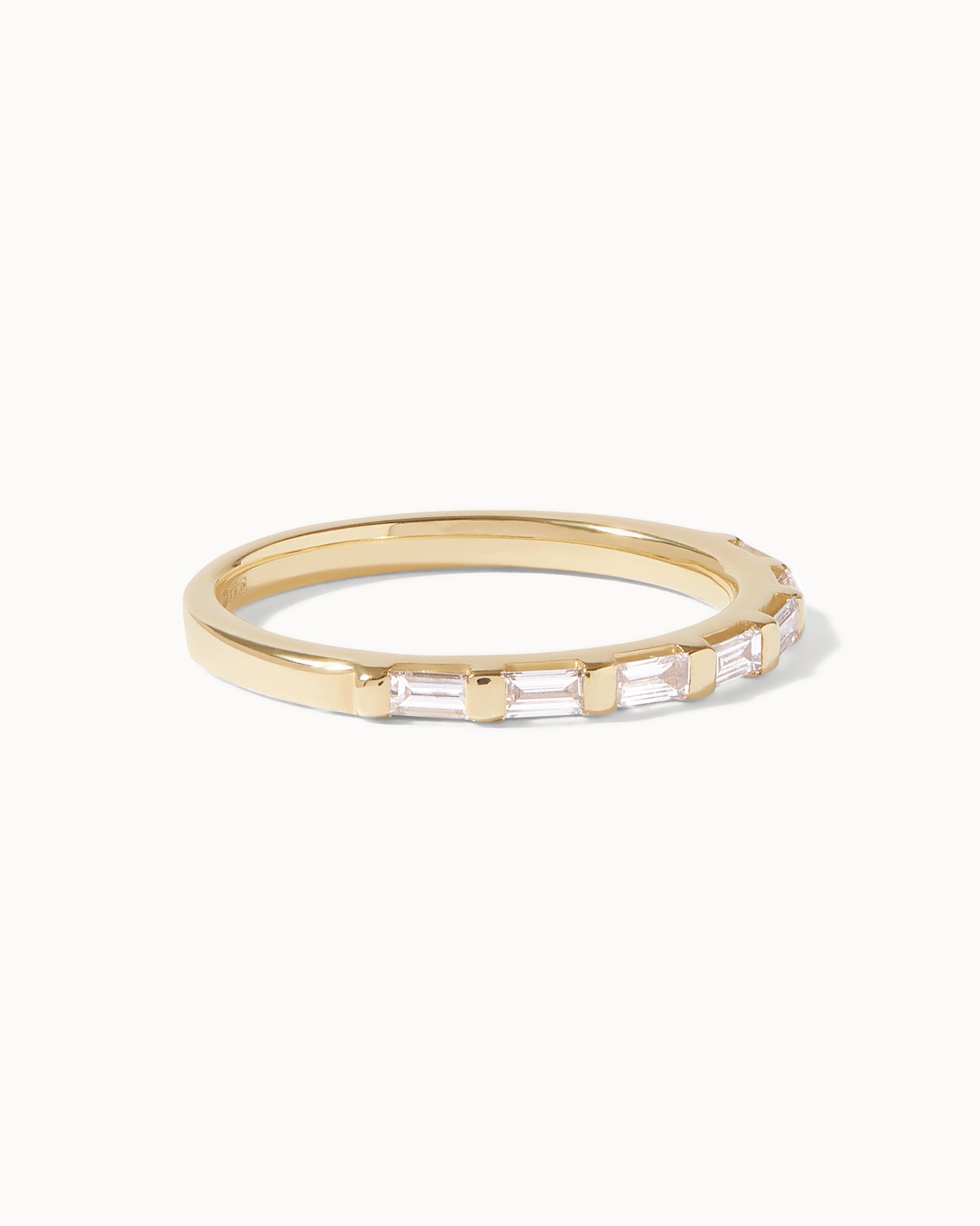 East to West Baguette Diamond Ring