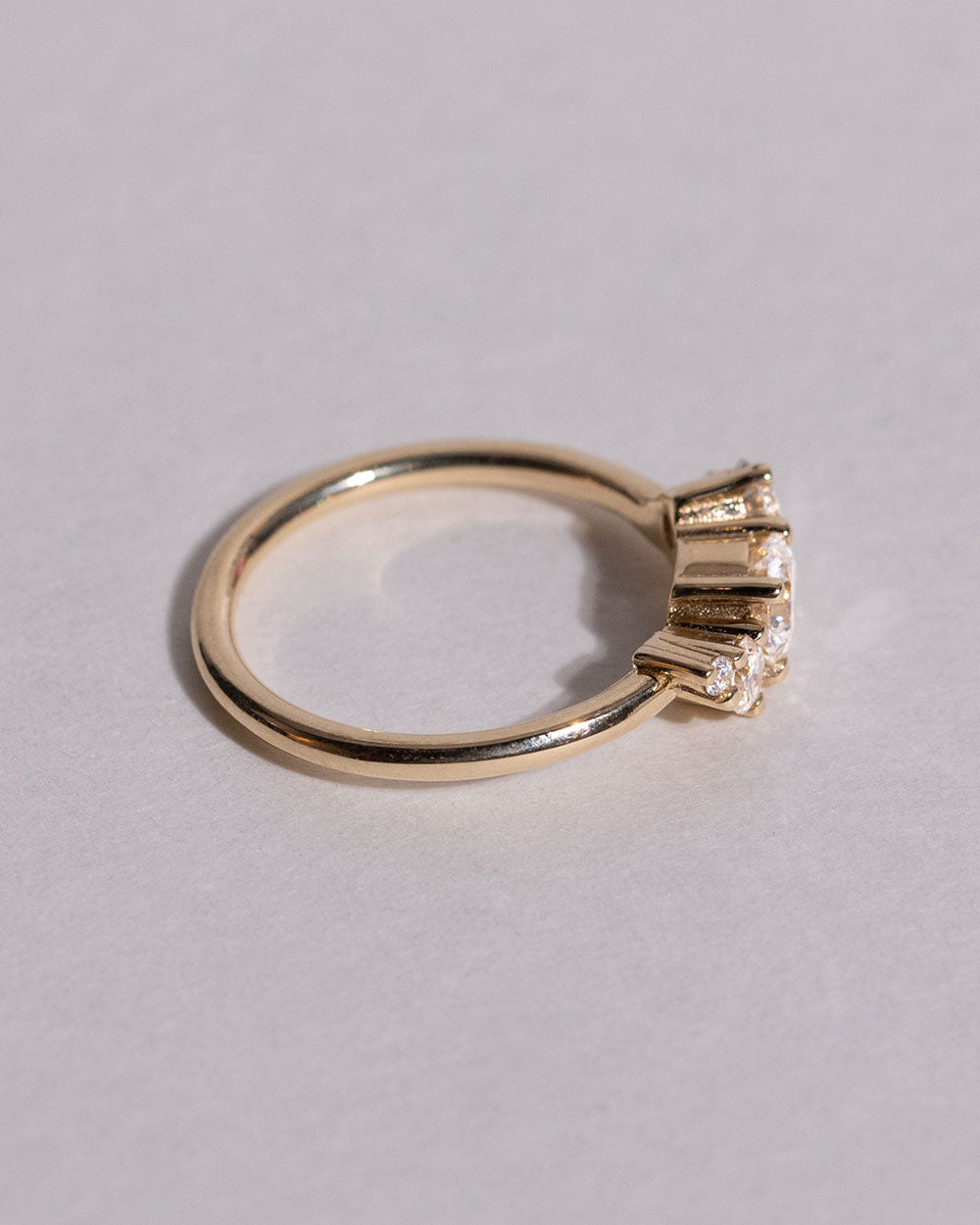 Lab Grown 0.5ct Diamond Cluster Ring