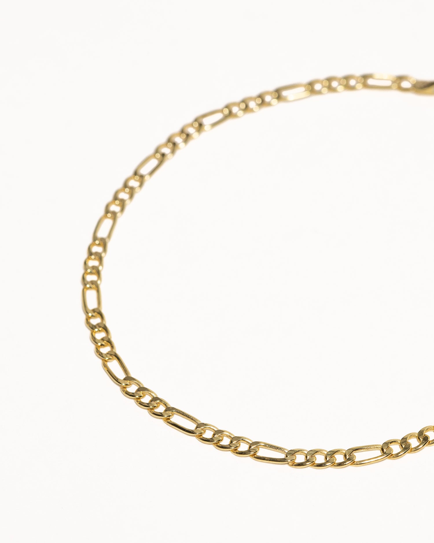 Flat Figaro Chain Anklet