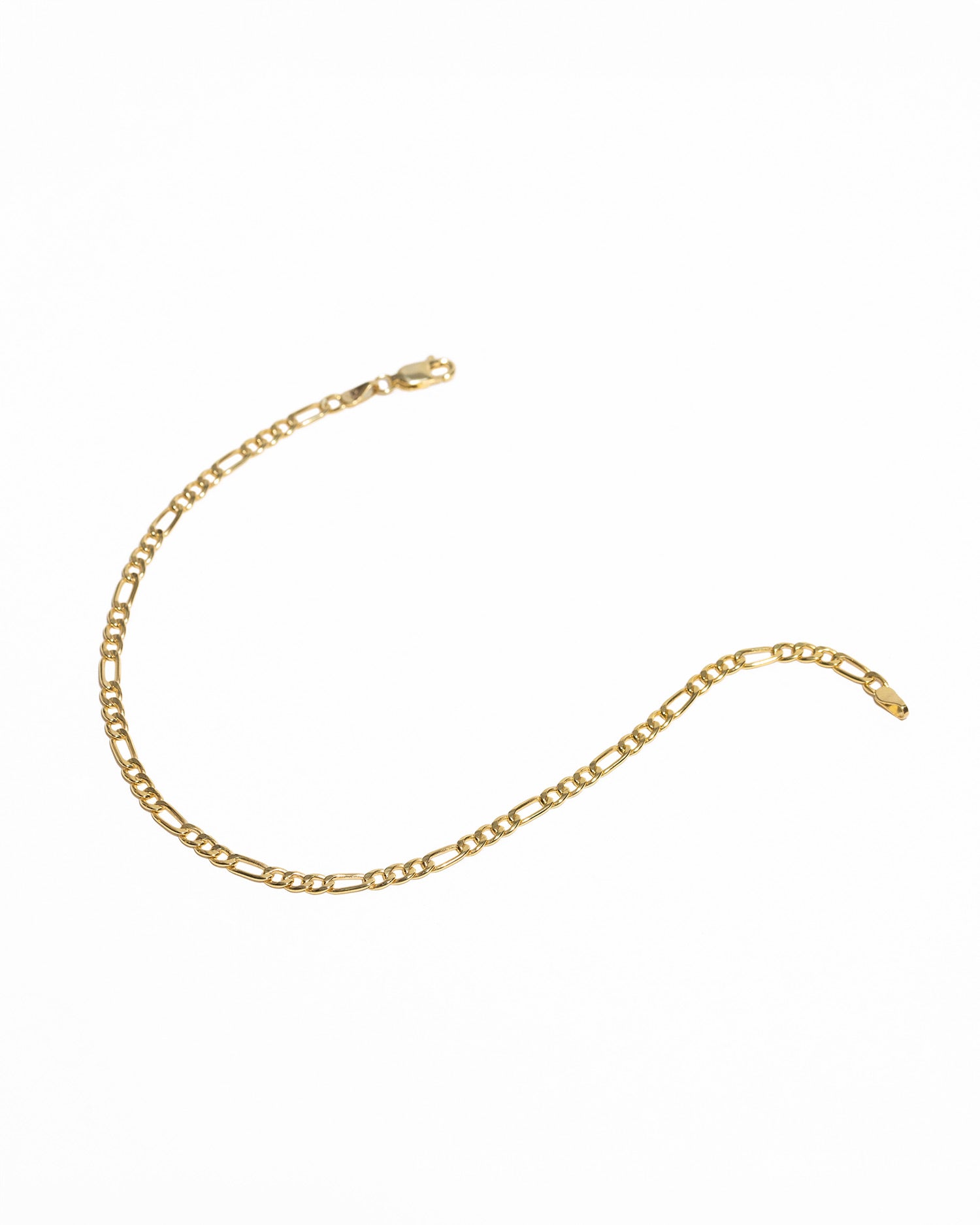 Flat Figaro Chain Anklet