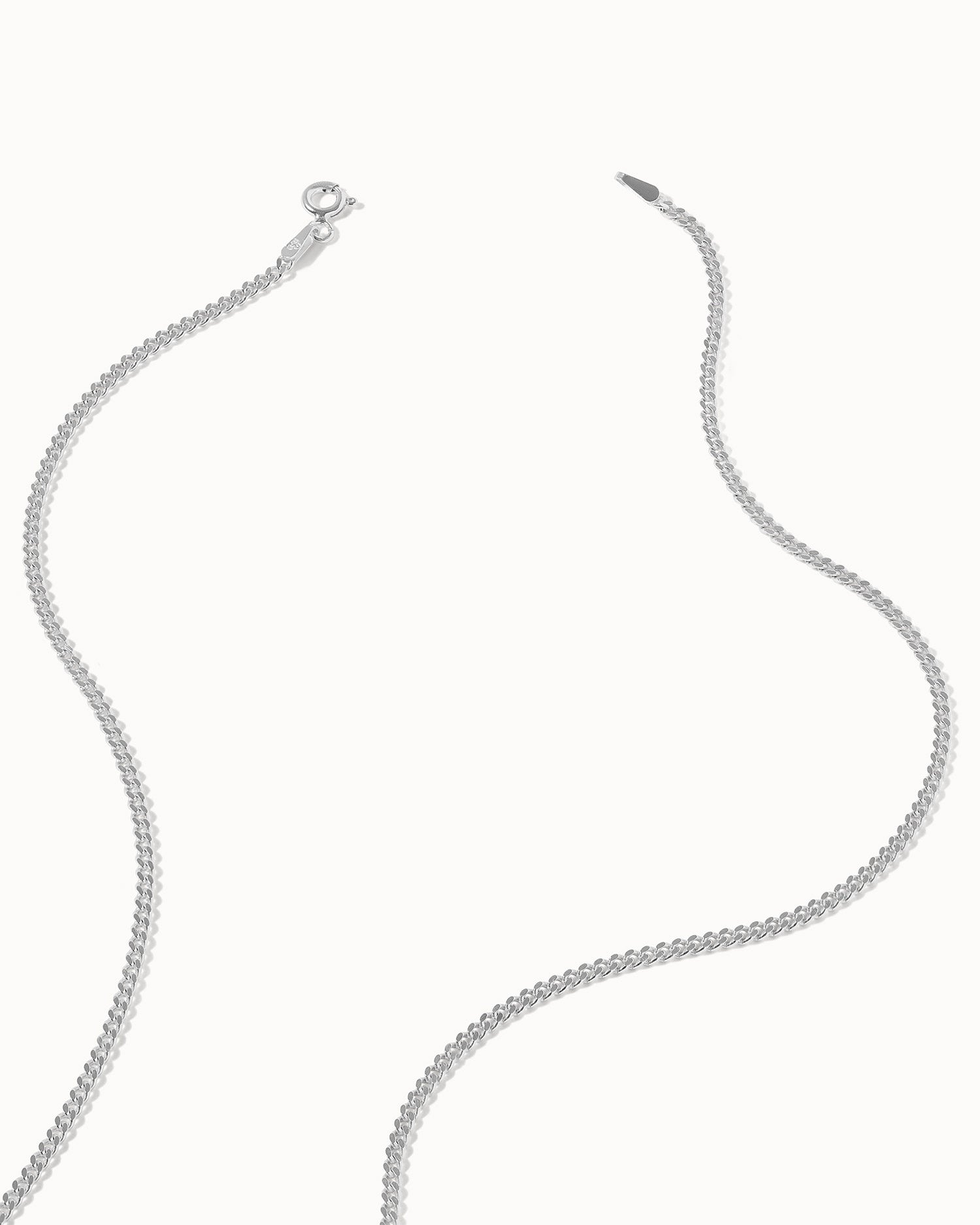 Fine Curb Chain Necklace