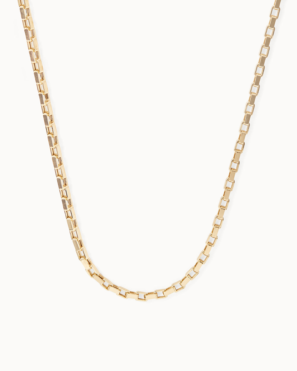 Heavy Box Chain Necklace