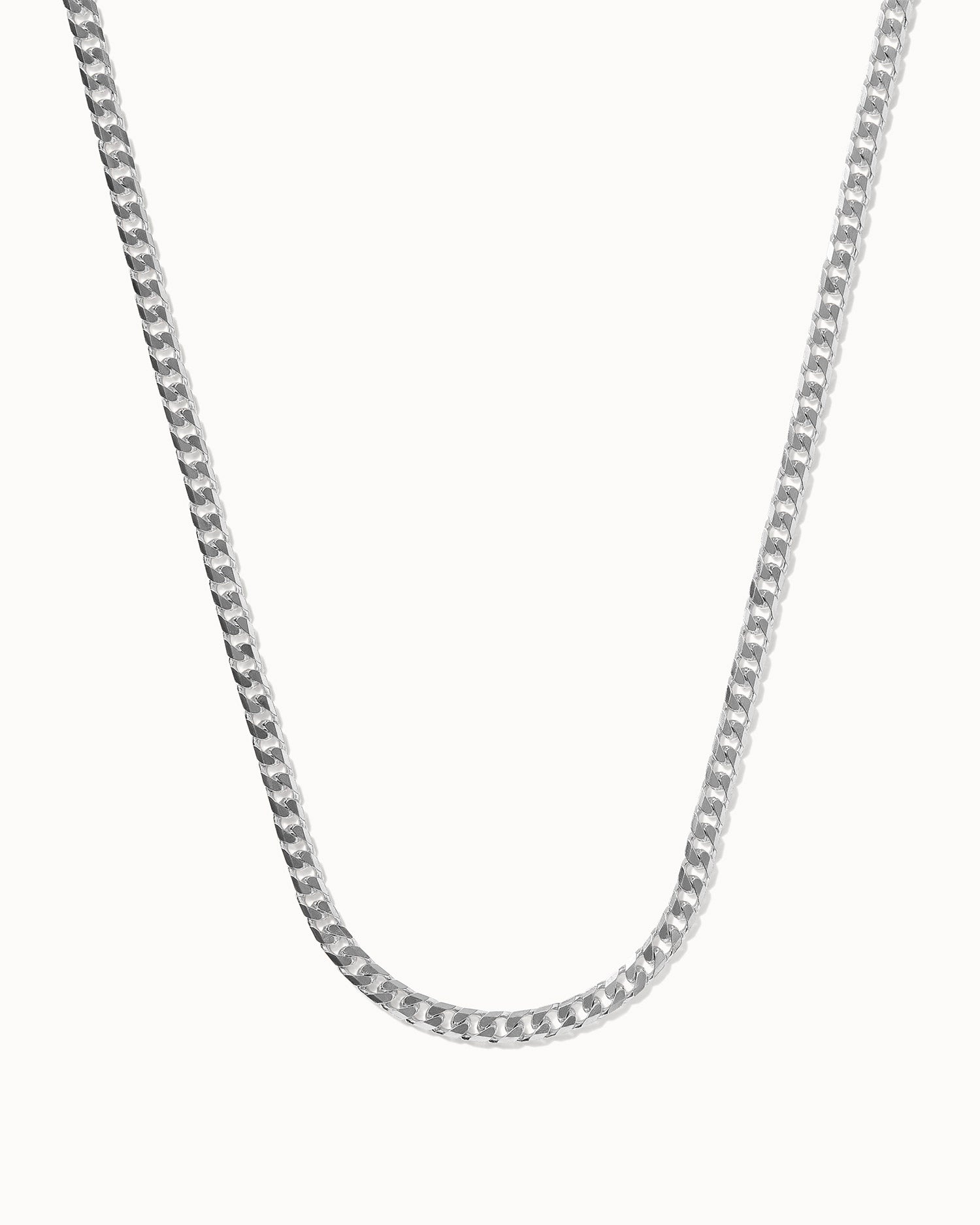 Heavy Curb Chain Necklace