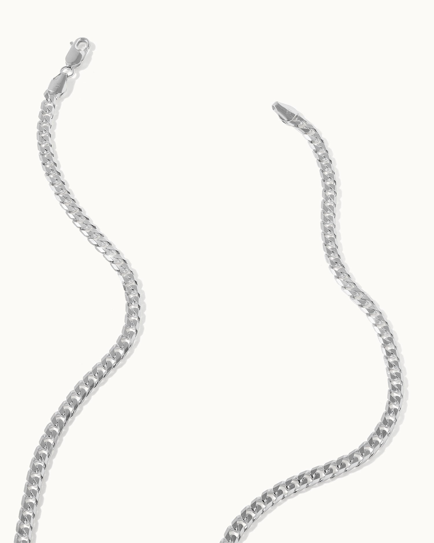 Heavy Curb Chain Necklace