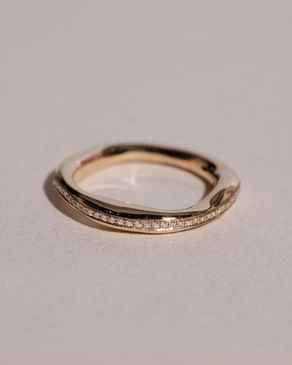 Helios Pavé Eternity Ring