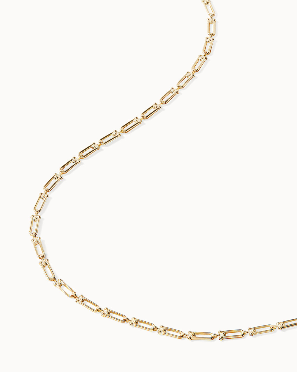 Horseshoe Chain Necklace and Bracelet Set