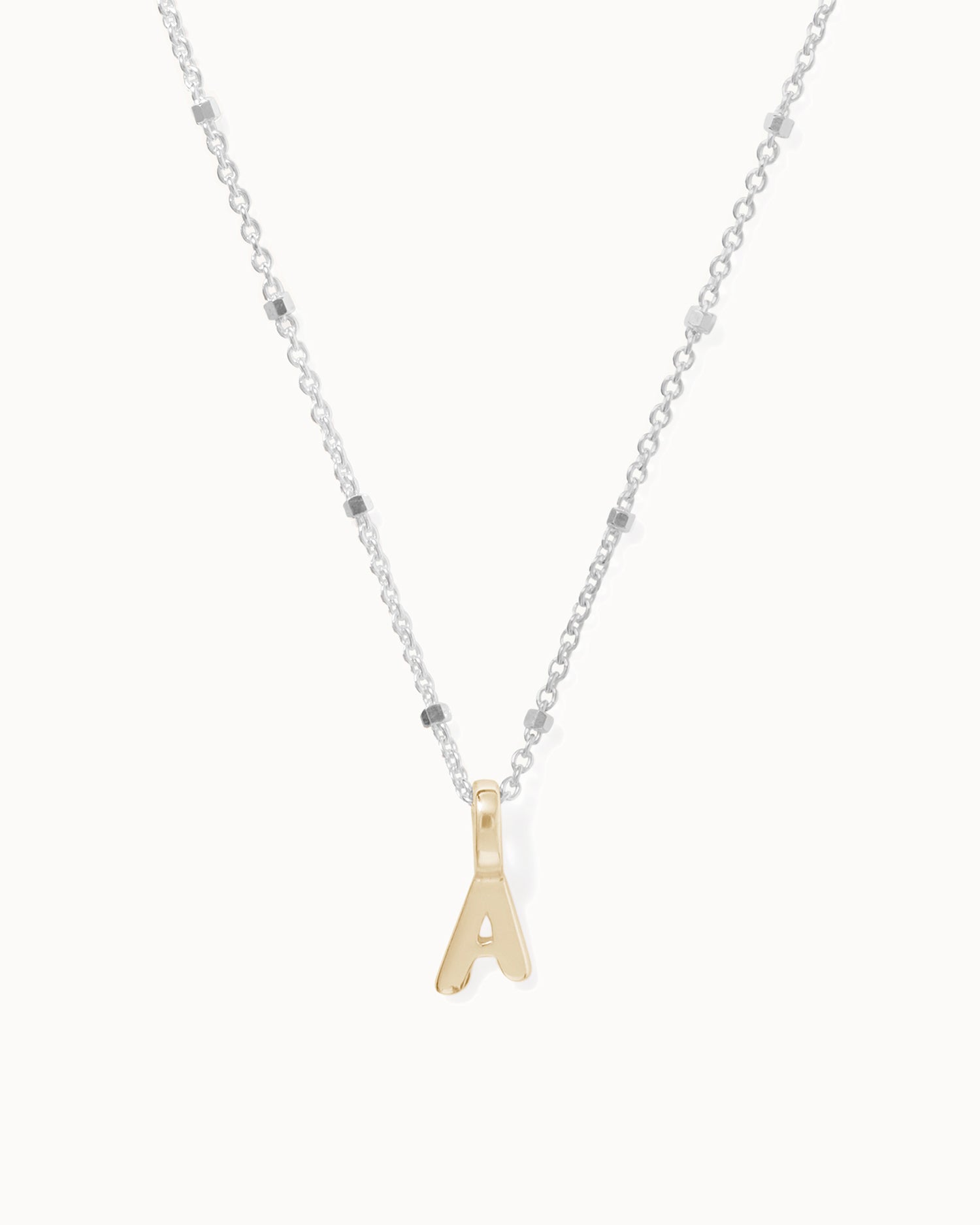 Initial Charm Necklace