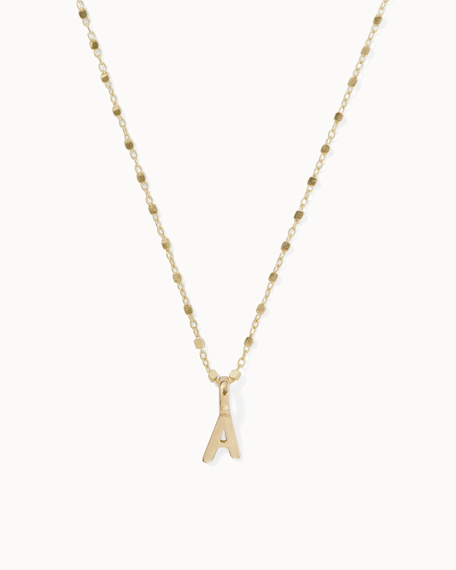 Initial Charm Necklace