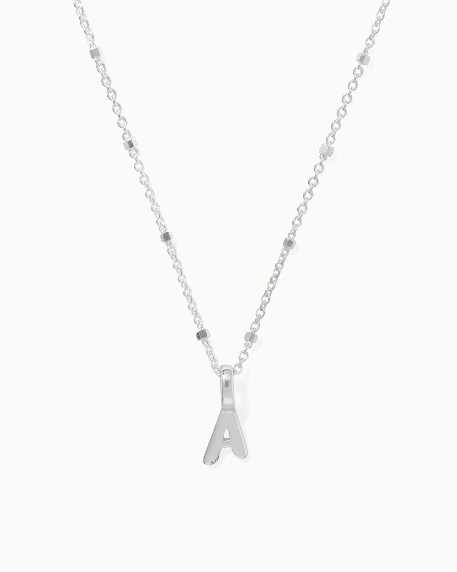 Initial Charm Necklace