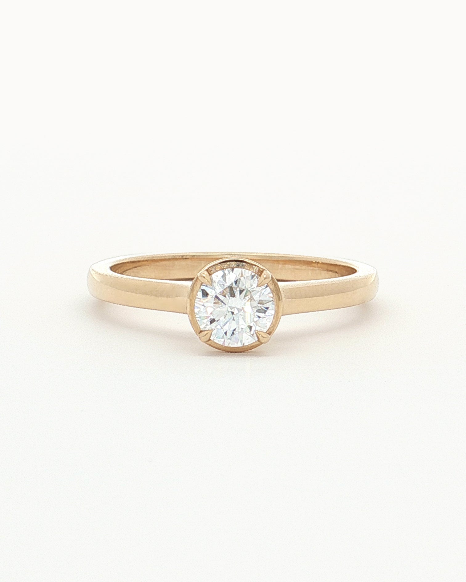 0.5ct Lab Grown Diamond Halo Ring