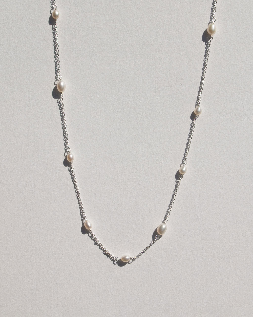 Long Pearl Necklace