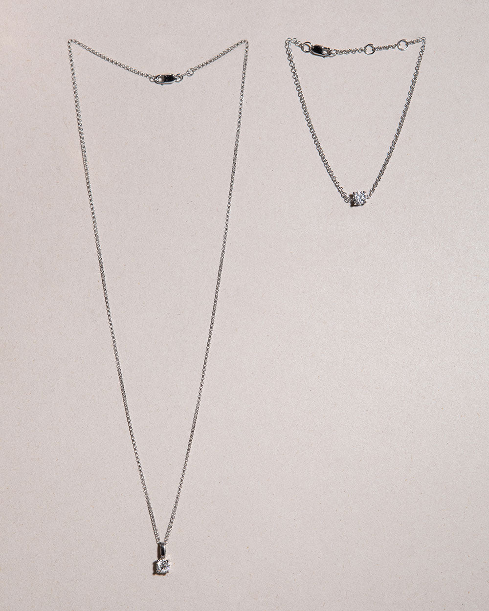 Astar 0.5ct Lab Grown Diamond Necklace and Bracelet Set