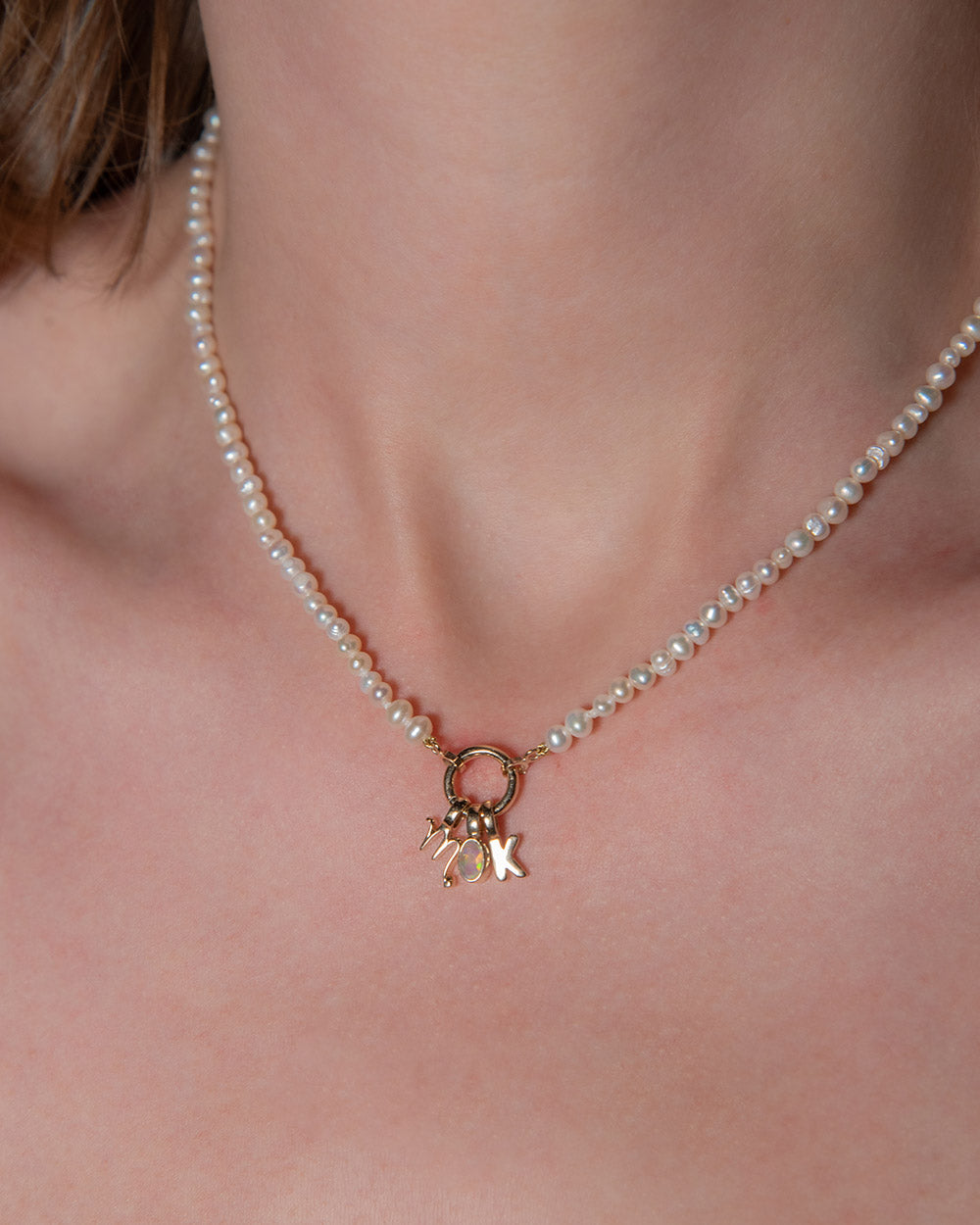 October Opal Birthstone Oval Charm