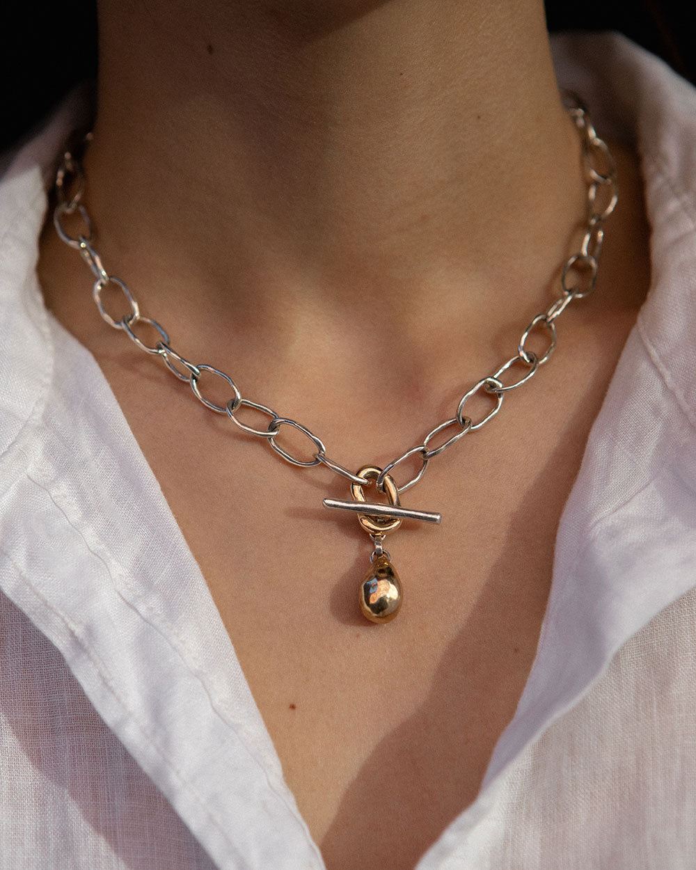 Molten Chain Necklace