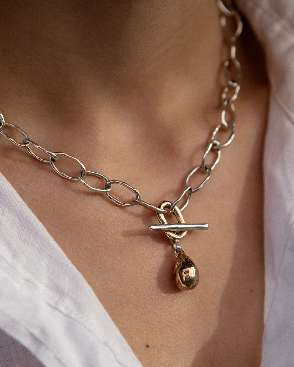 Molten Chain Necklace