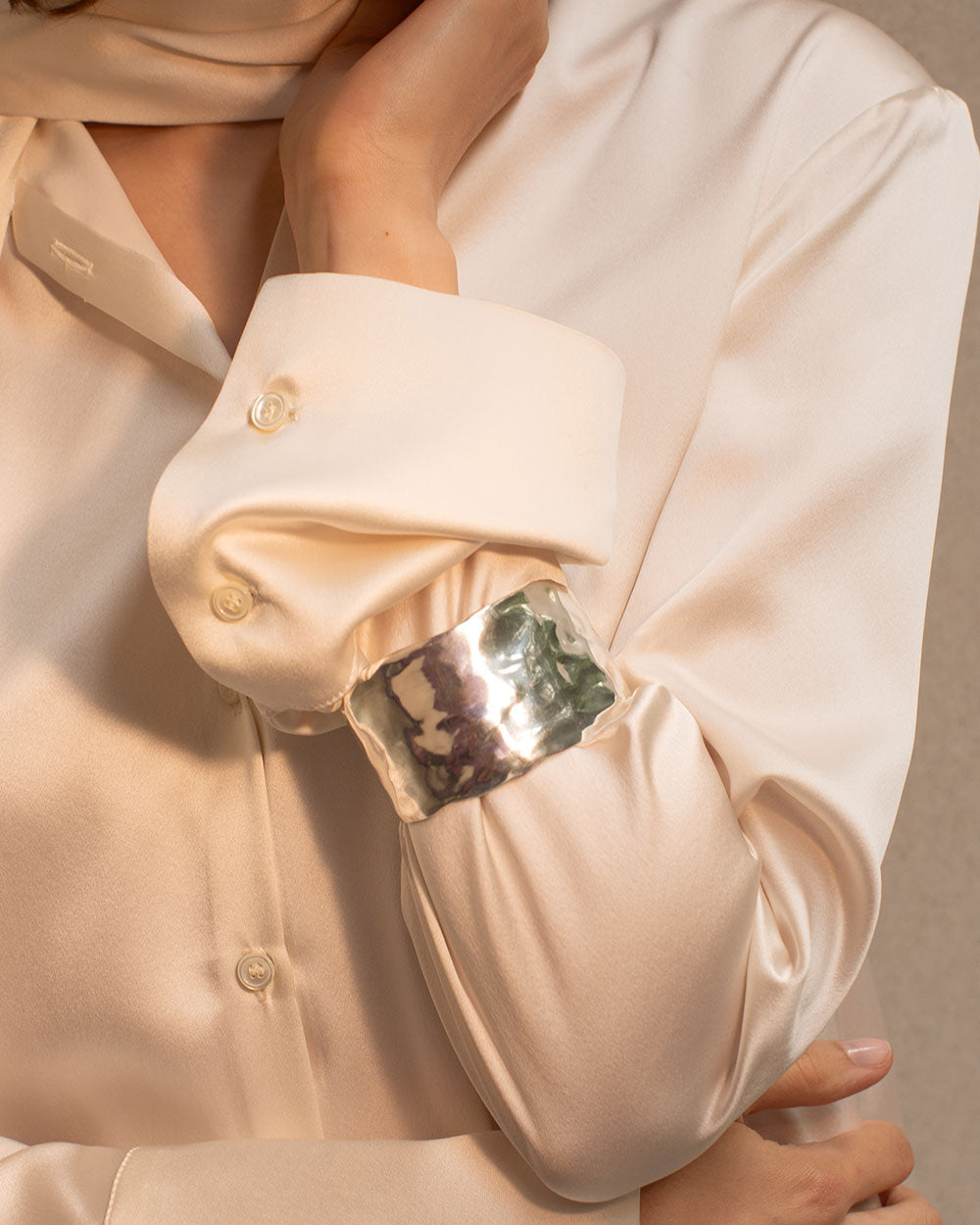 Molten Cuff Bracelet