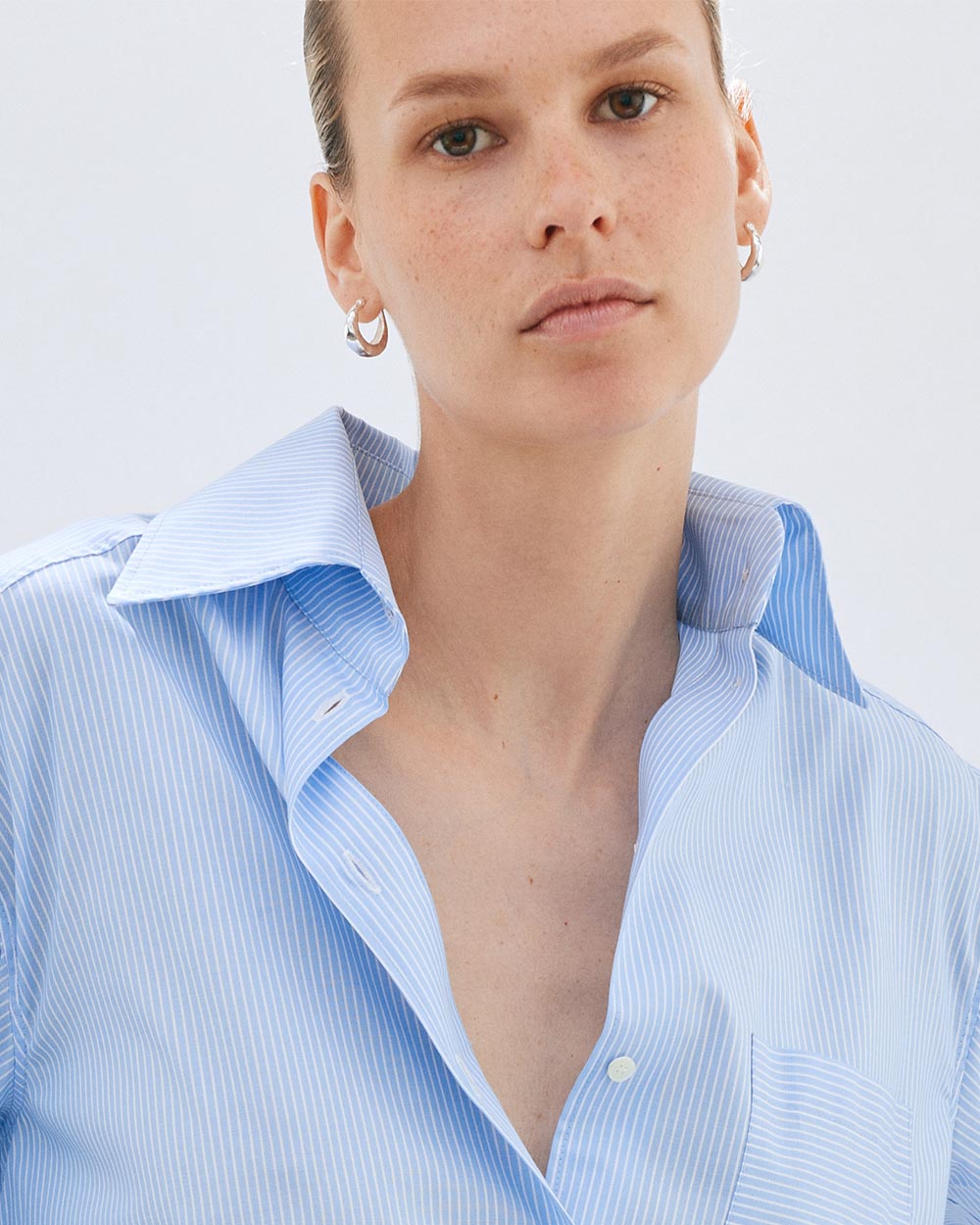 Molten Hoop Earrings