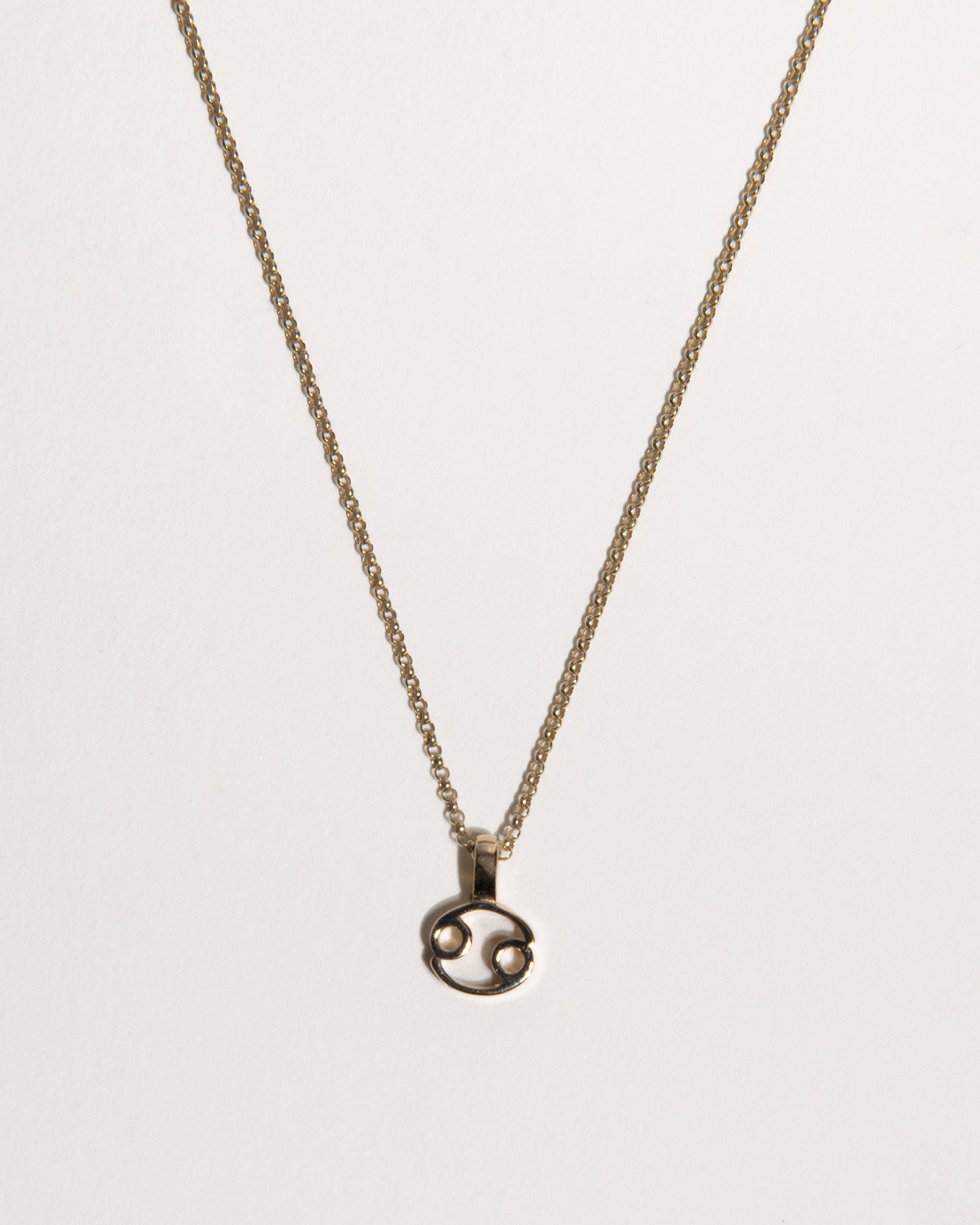 Cancer Zodiac Charm Necklace