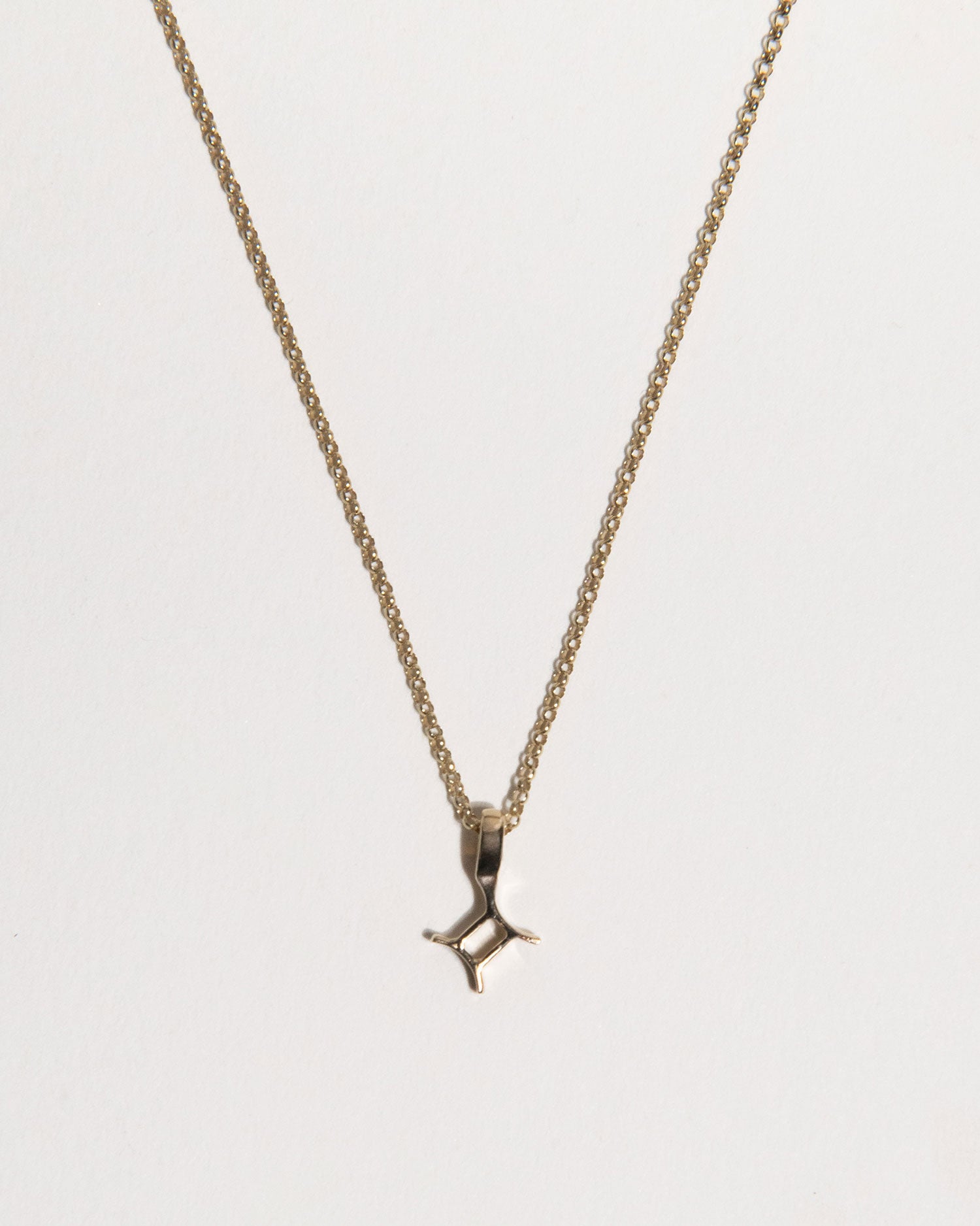 Gemini Zodiac Charm Necklace