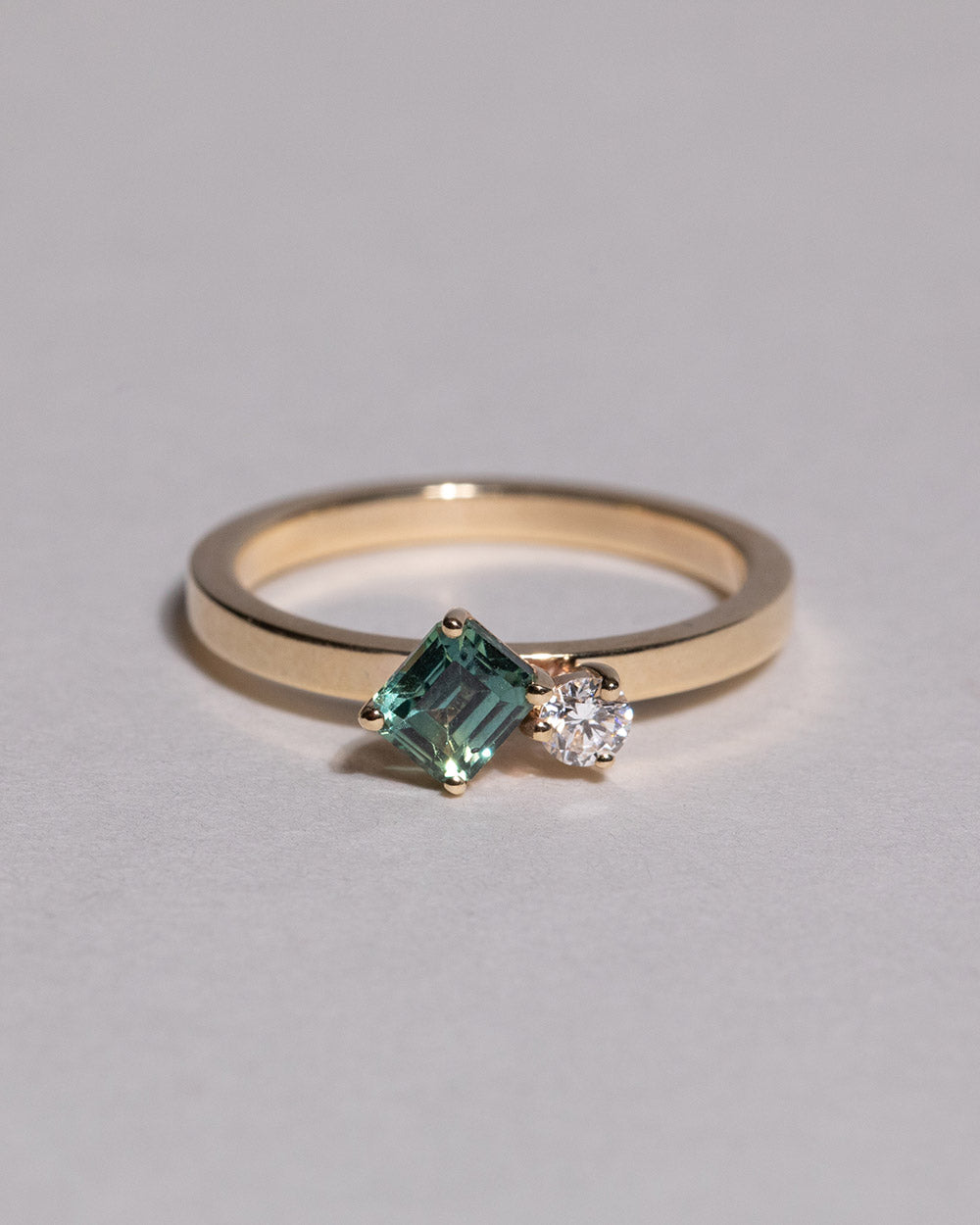 Jodie 0.69ct Green Sapphire Ring