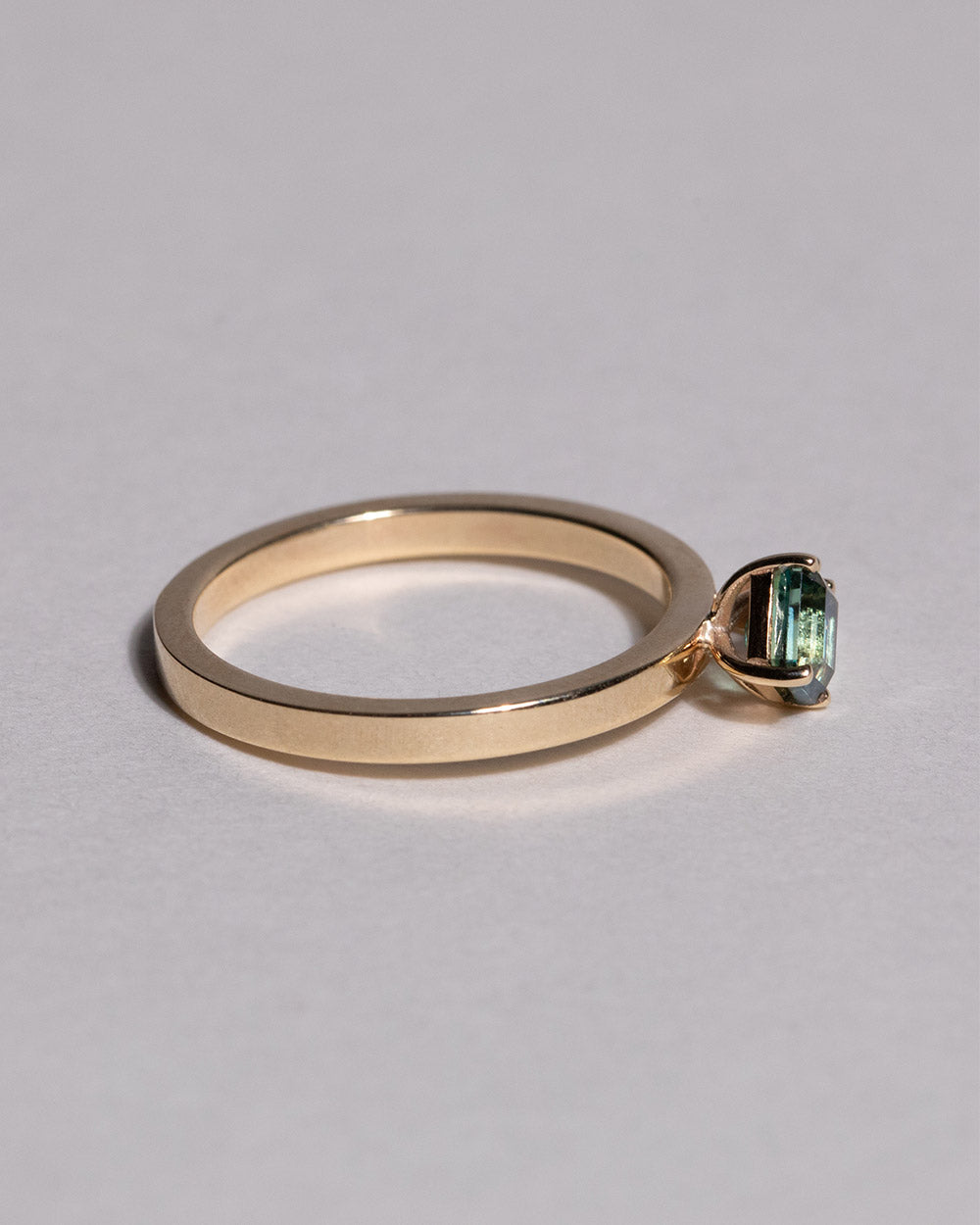Jodie 0.69ct Green Sapphire Ring