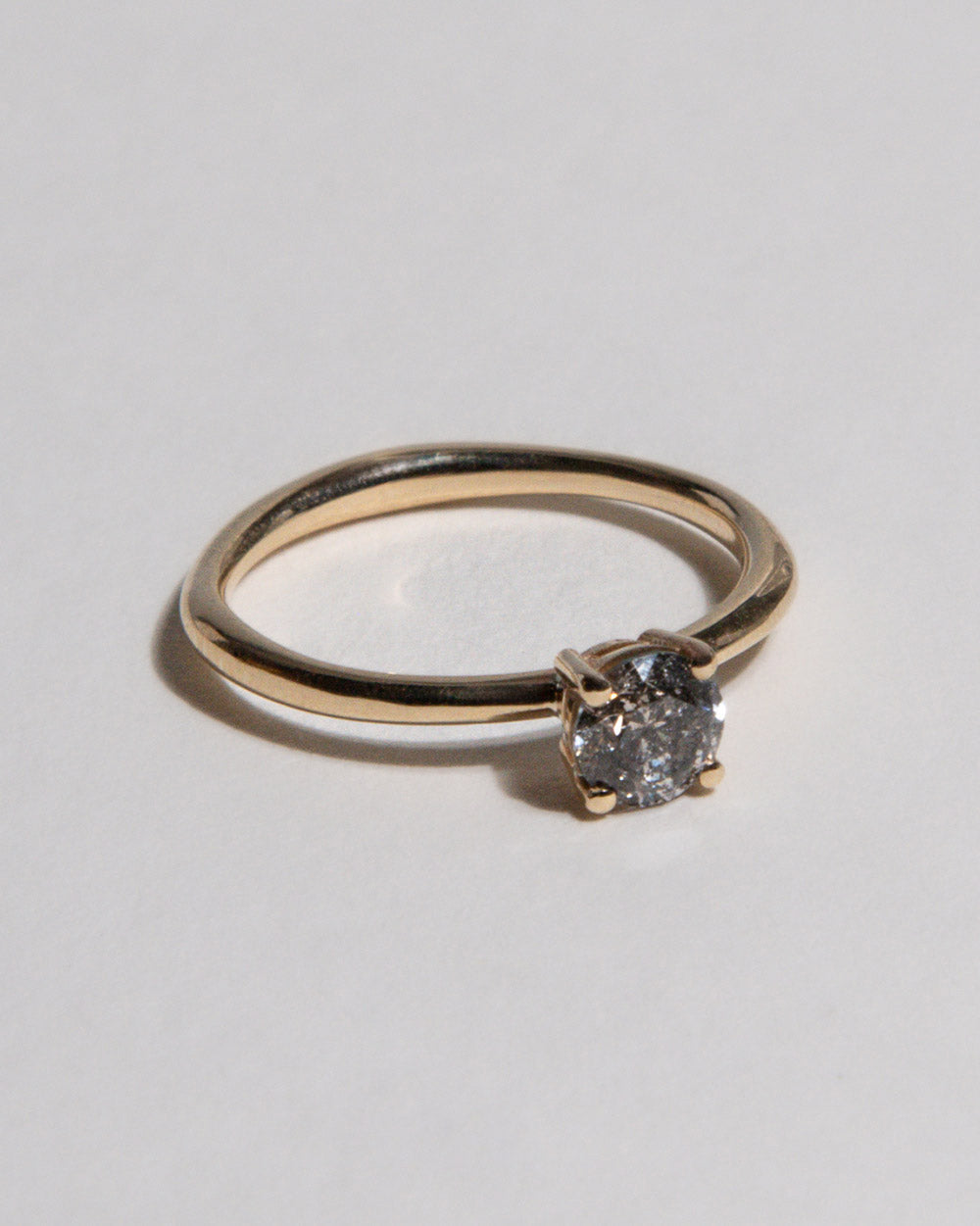 Olympia 0.63ct Grey Diamond Ring