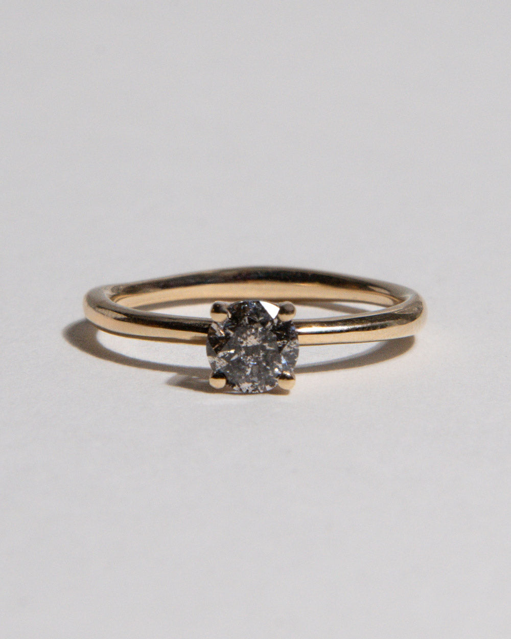 Olympia 0.63ct Grey Diamond Ring